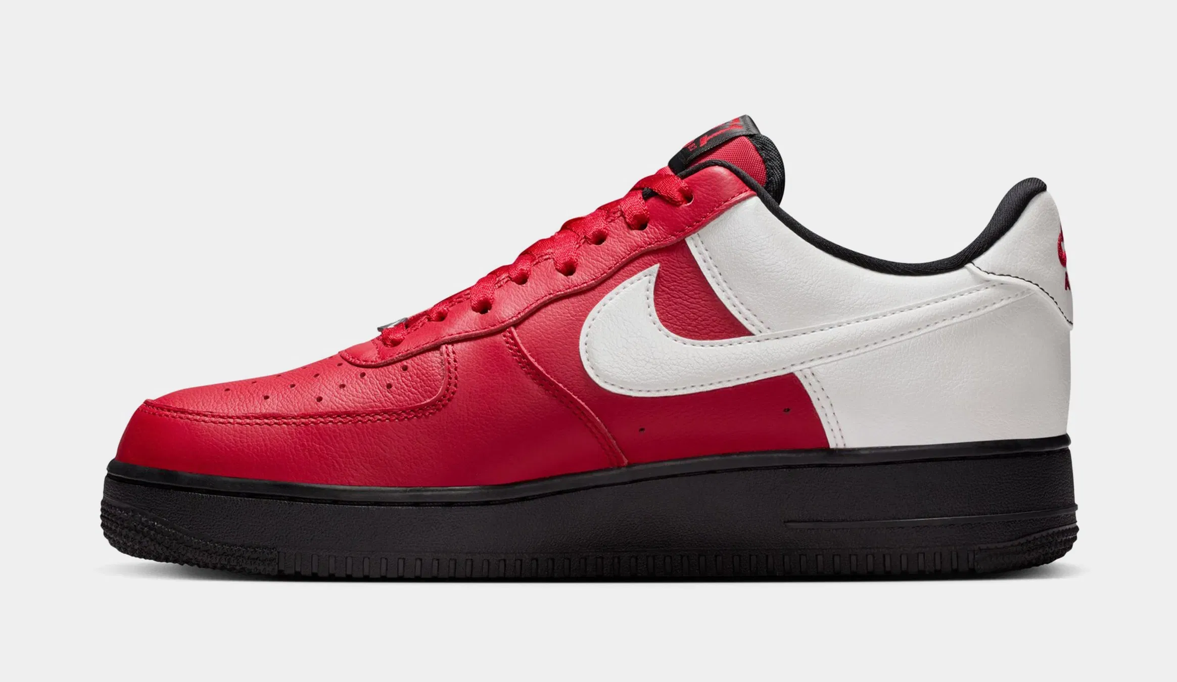 Nike Air Force 1 '07 LV8 Mens Lifestyle Shoes (Gym Red/Black/Summit White)