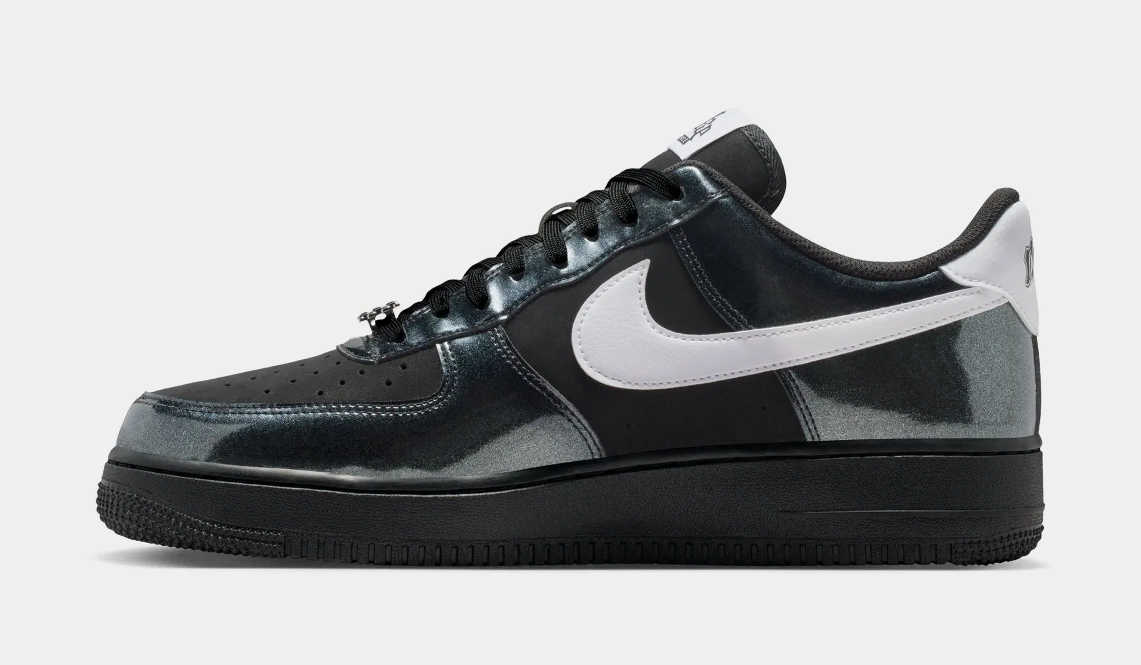 Nike Air Force 1 Low '07 LV8 Glam Rock Mens Lifestyle Shoes (Black/White)