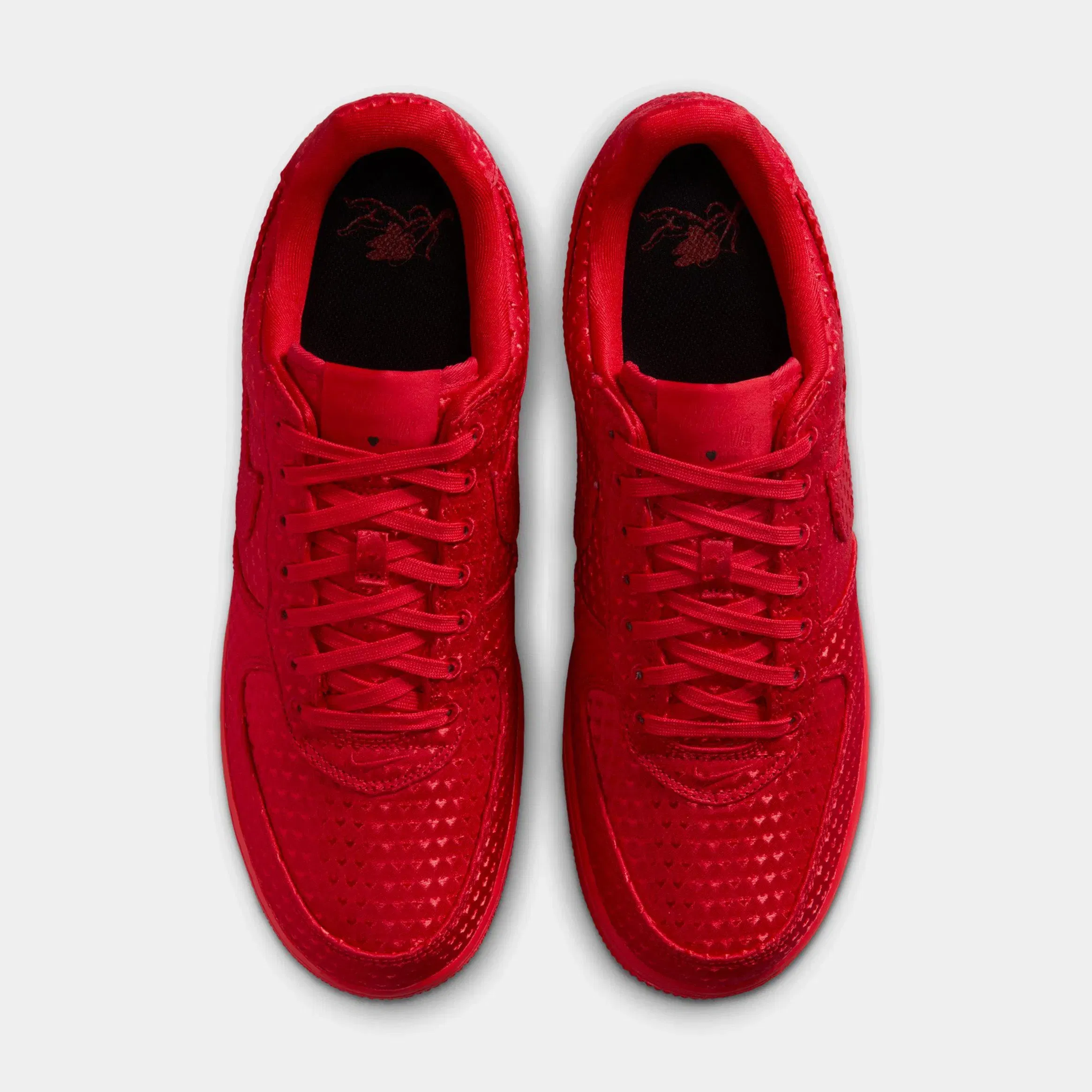 Nike Air Force 1 Low Valentines Day Mens Lifestyle Shoes (University Red/University Red/Black)