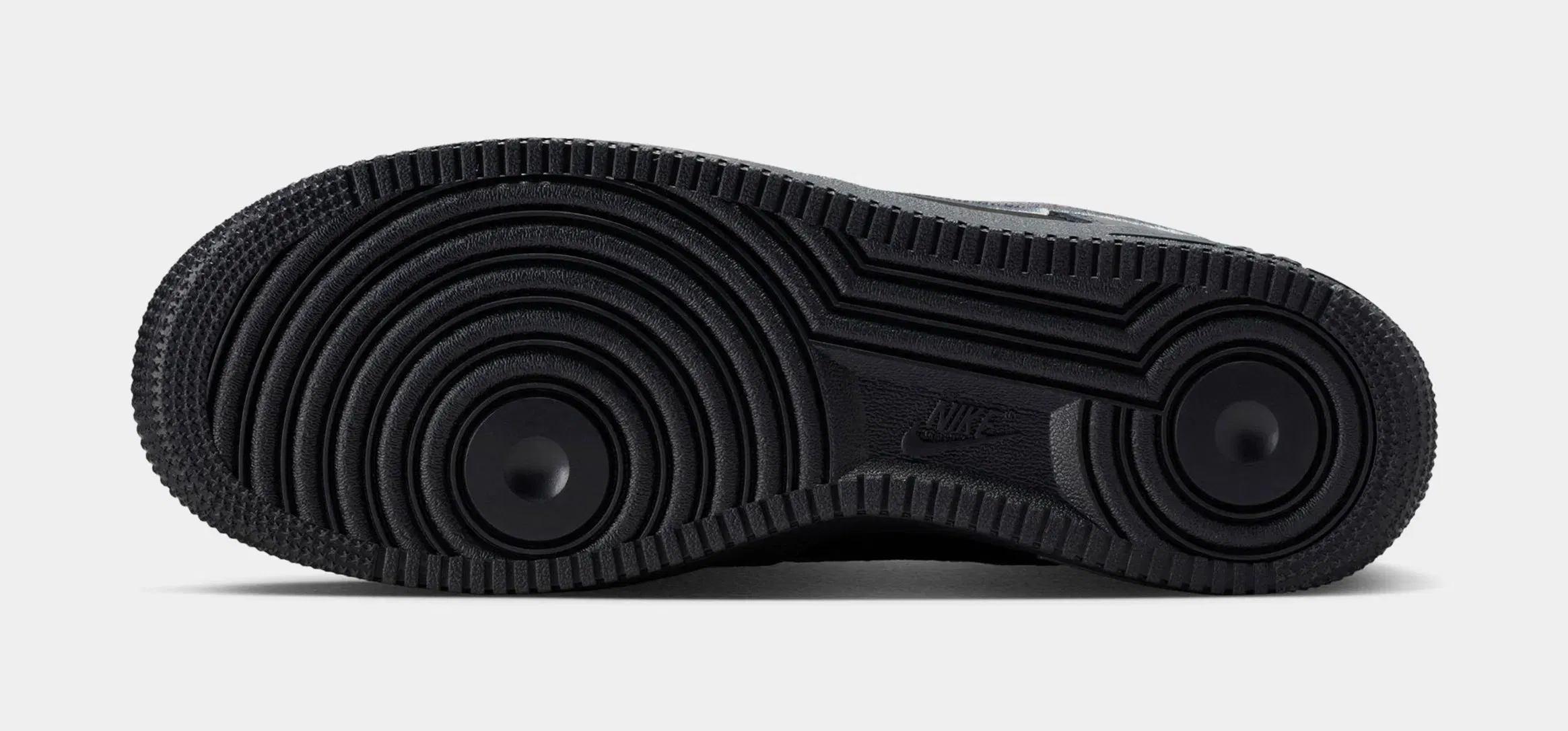 Nike Air Force 1 Low Mens Lifestyle Shoes (Black/Smoke Grey/Dark Smoke Grey)