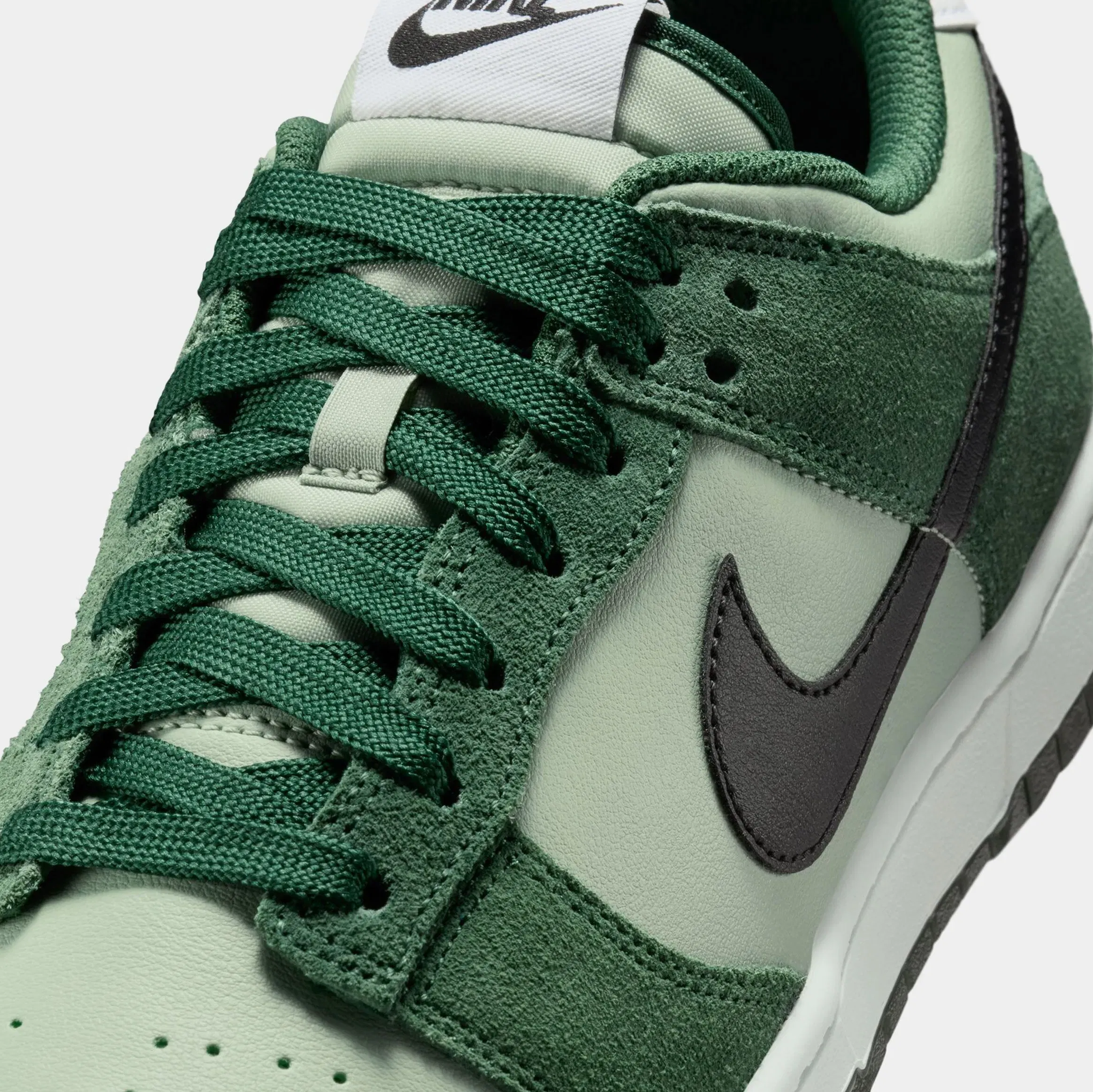 Nike Dunk Low Mens Lifestyle Shoes (Jade Horizon/Black/Fire/Summit White)