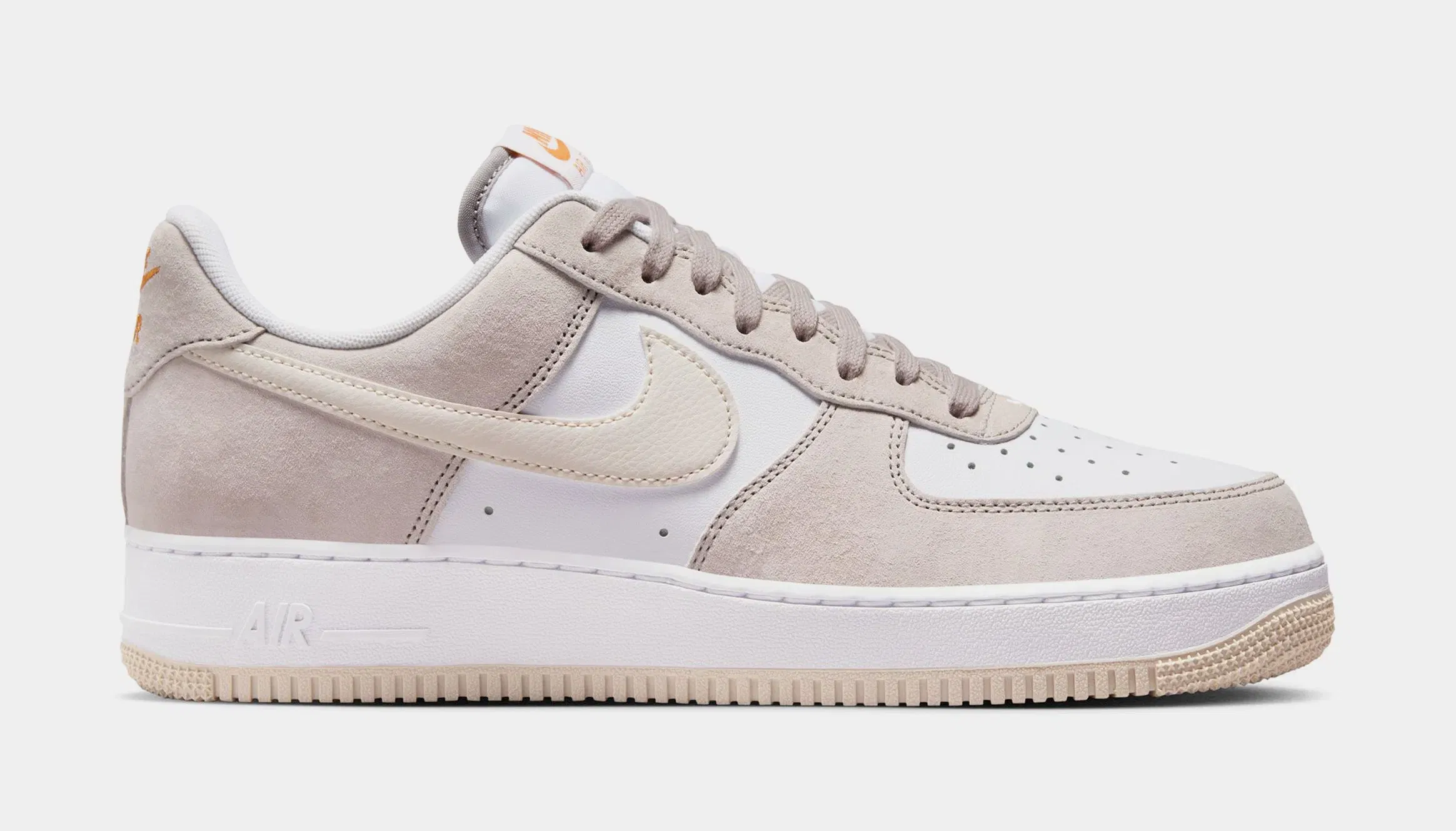 Nike Air Force 1'07 Mens Lifestyle Shoes (College Grey/Light Orewood Brown/White)
