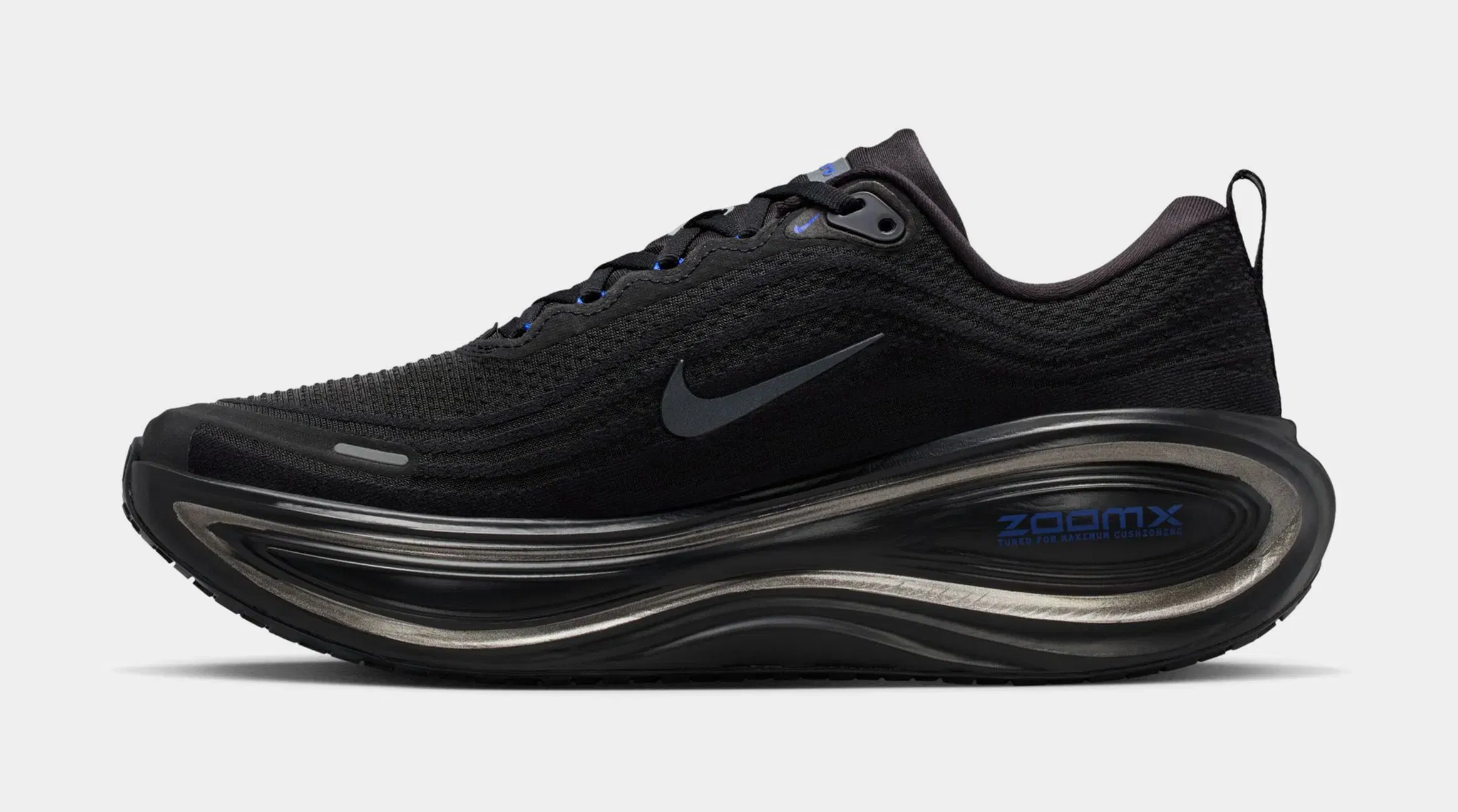 Nike Vomero Plus Mens Running Shoes (Black/Dark Smoke Grey/Game Royal/Cool Grey)