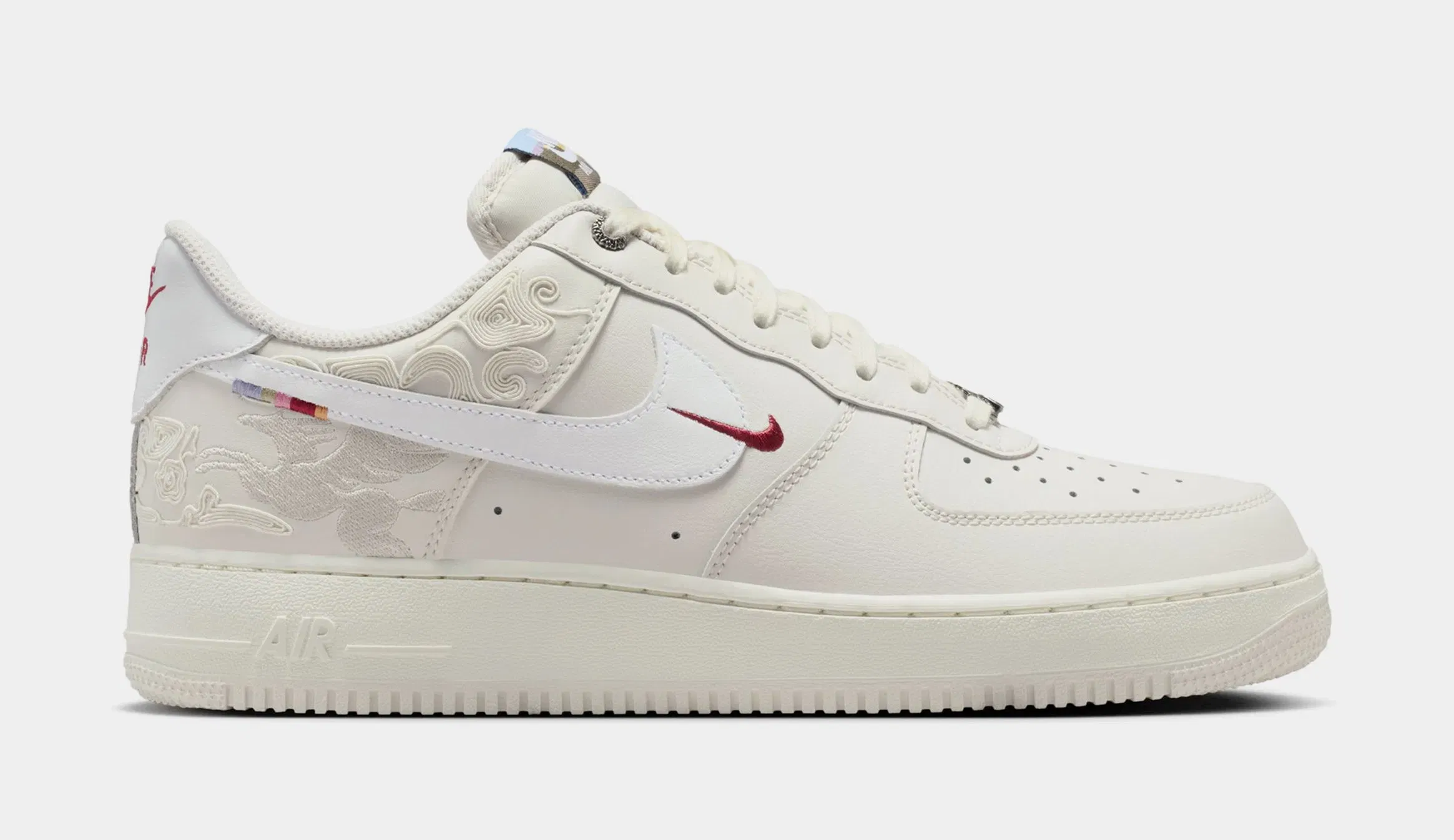 Nike Air Force 1'07 Low Lunar New Year Mens Lifestyle Shoes (Phantom/Sail/White)