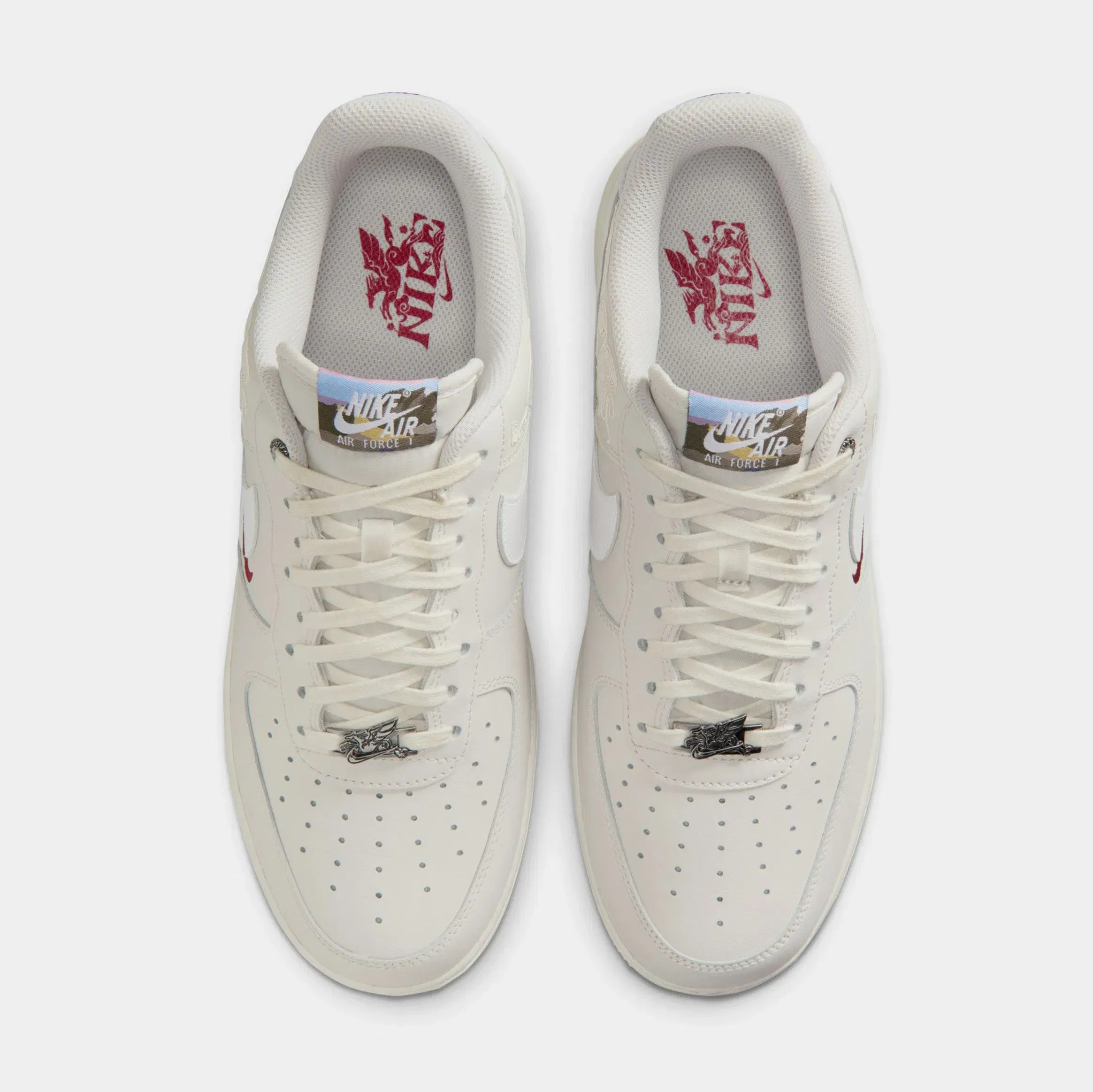 Nike Air Force 1'07 Low Lunar New Year Mens Lifestyle Shoes (Phantom/Sail/White)