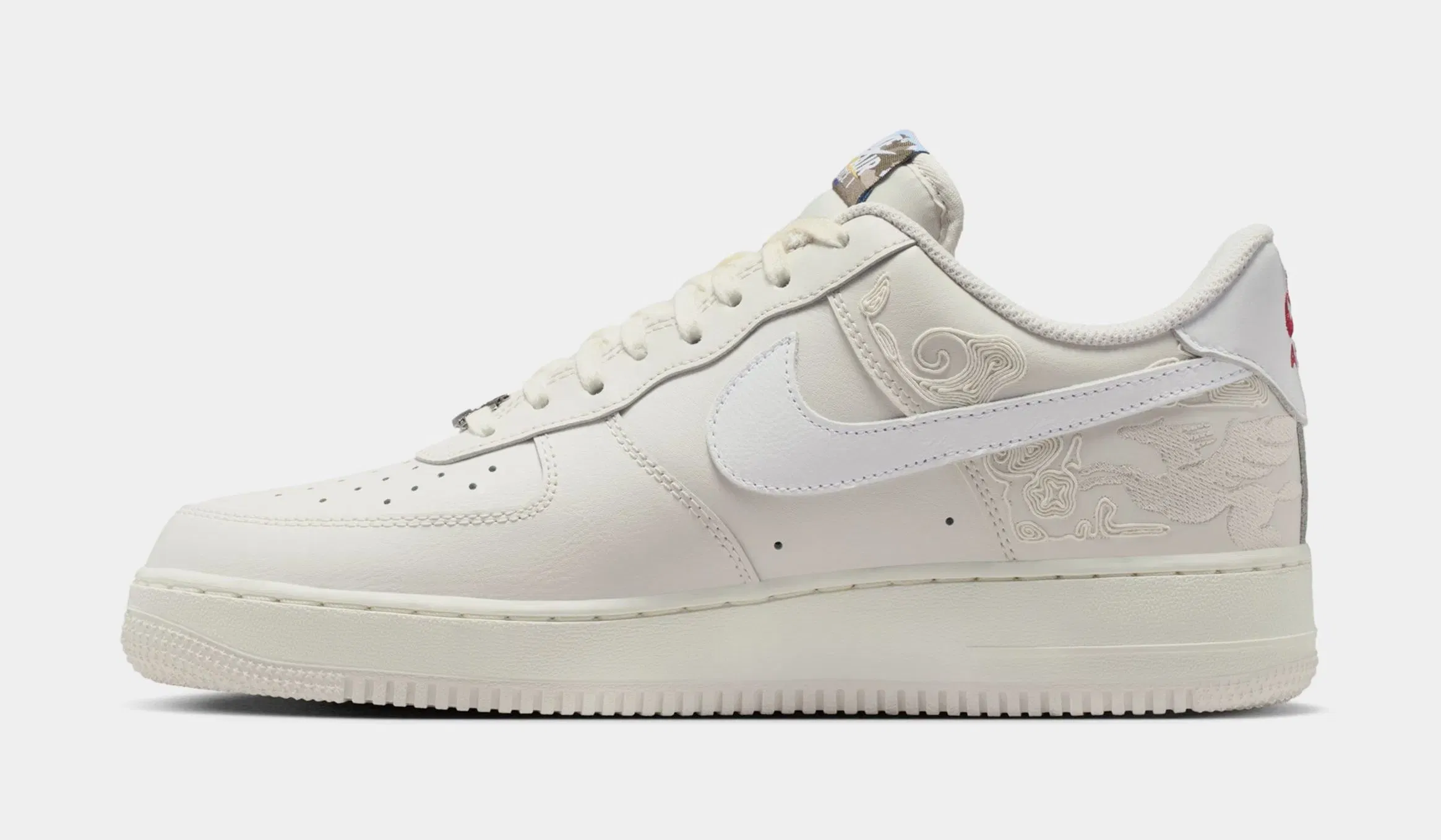 Nike Air Force 1'07 Low Lunar New Year Mens Lifestyle Shoes (Phantom/Sail/White)