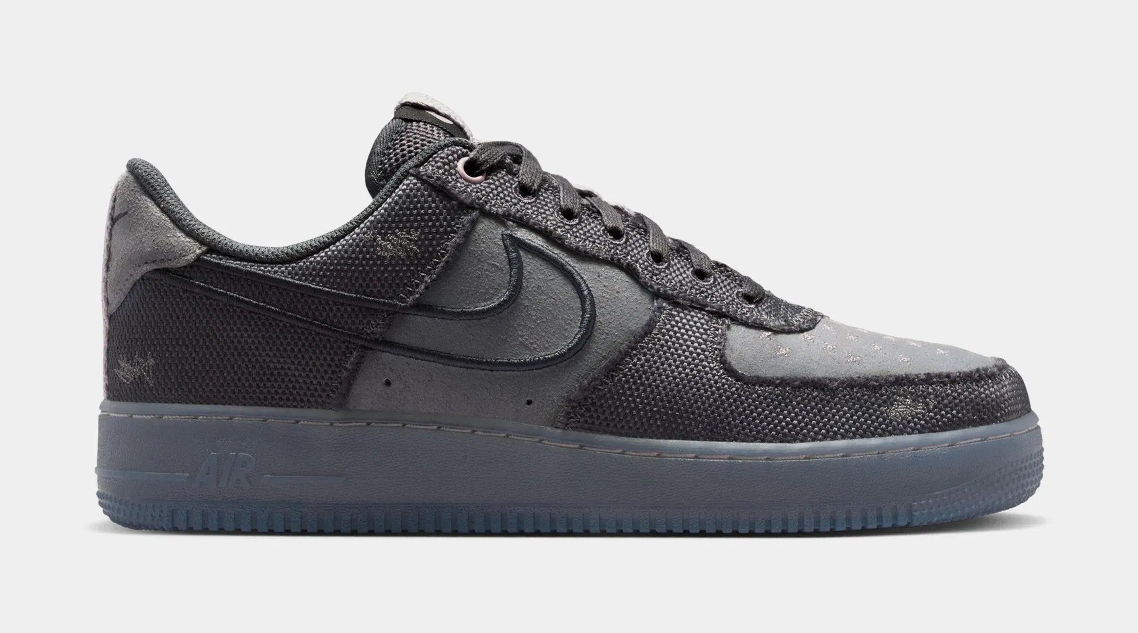 Nike Air Force 1 '07 Mens Lifestyle Shoes (Anthracite/Black/iron Grey/Light Violet Ore)