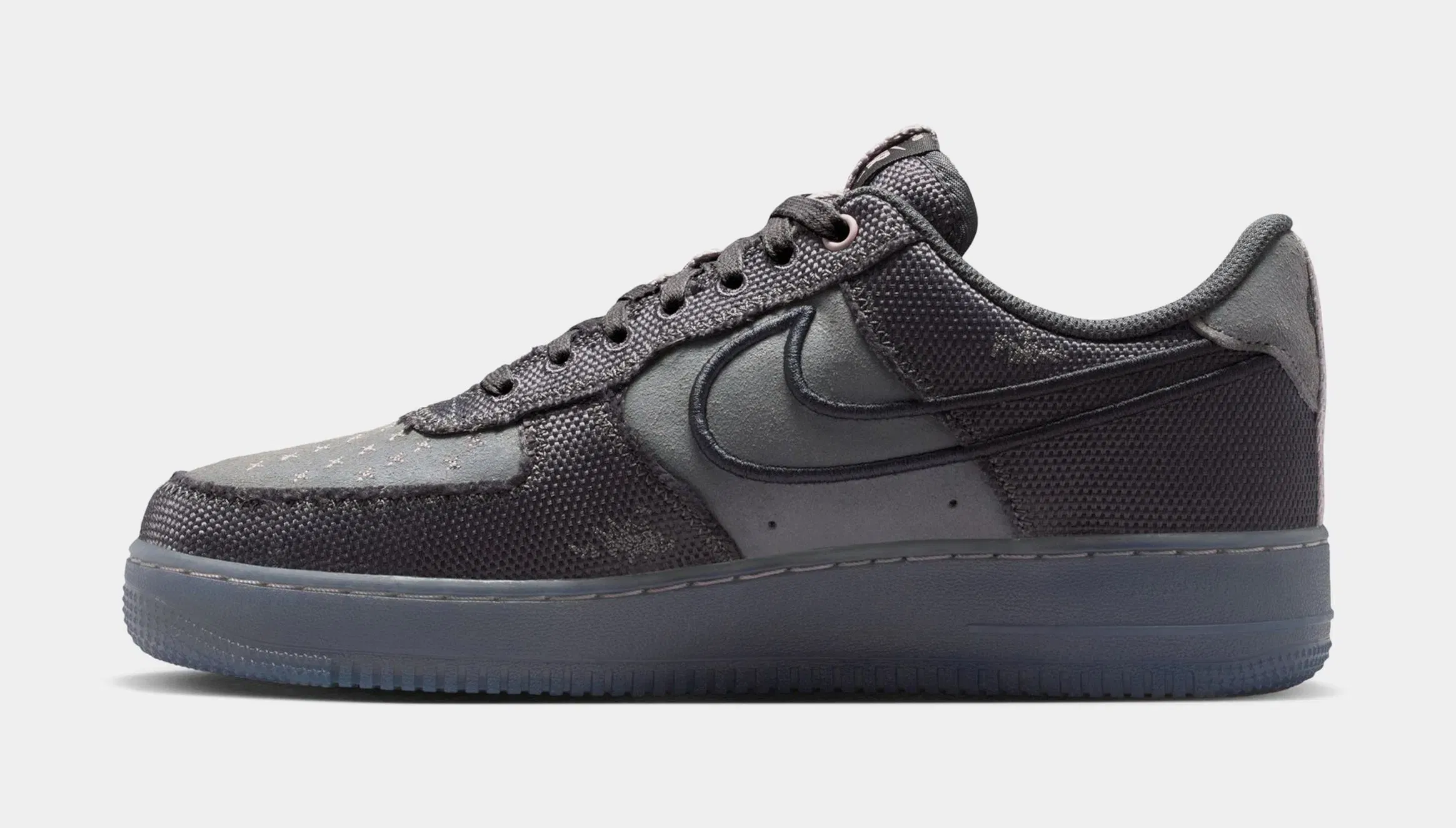 Nike Air Force 1 '07 Mens Lifestyle Shoes (Anthracite/Black/iron Grey/Light Violet Ore)