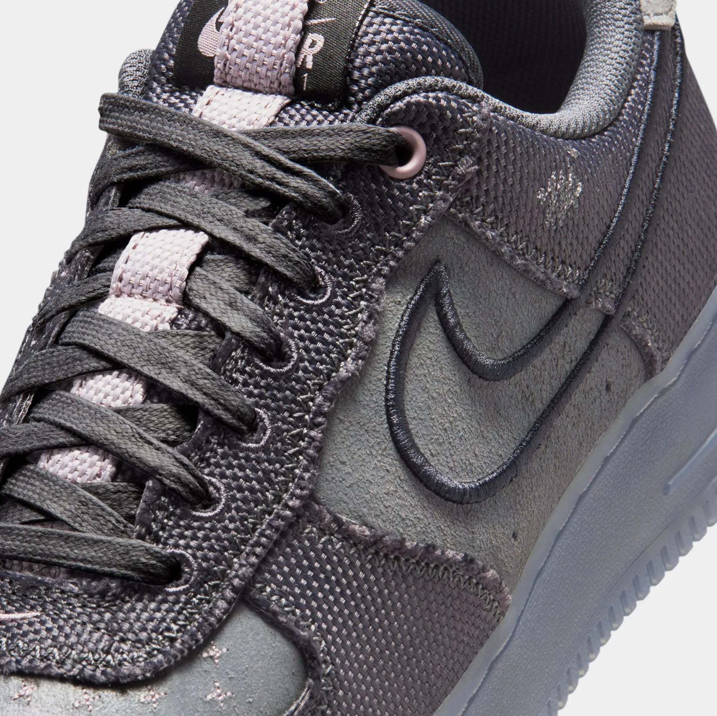 Nike Air Force 1 '07 Mens Lifestyle Shoes (Anthracite/Black/iron Grey/Light Violet Ore)