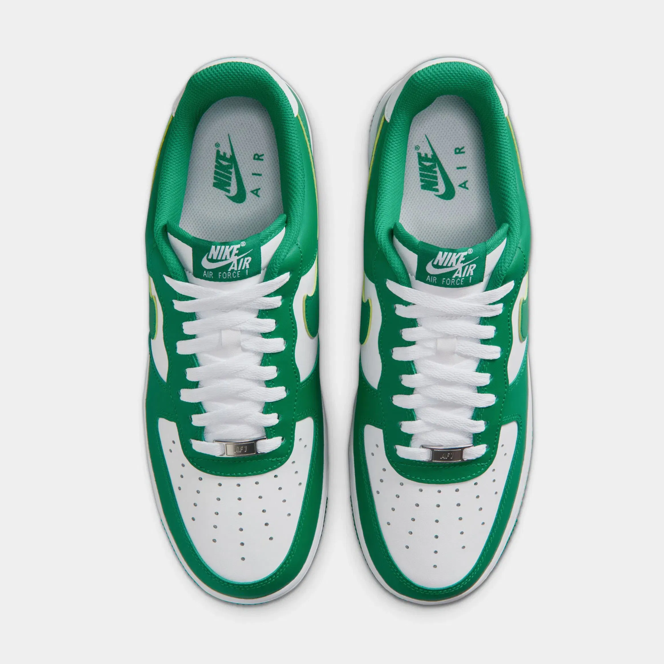 Nike Air Force 1 '07 Mens Lifestyle Shoes (White/Malachite/White)