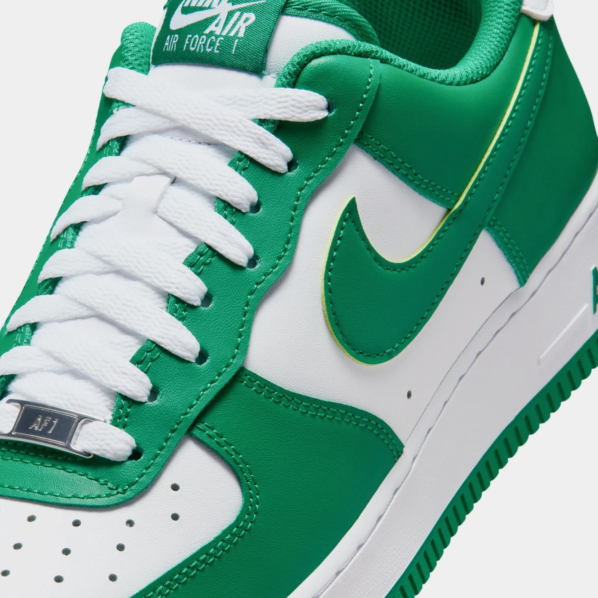 Nike Air Force 1 '07 Mens Lifestyle Shoes (White/Malachite/White)