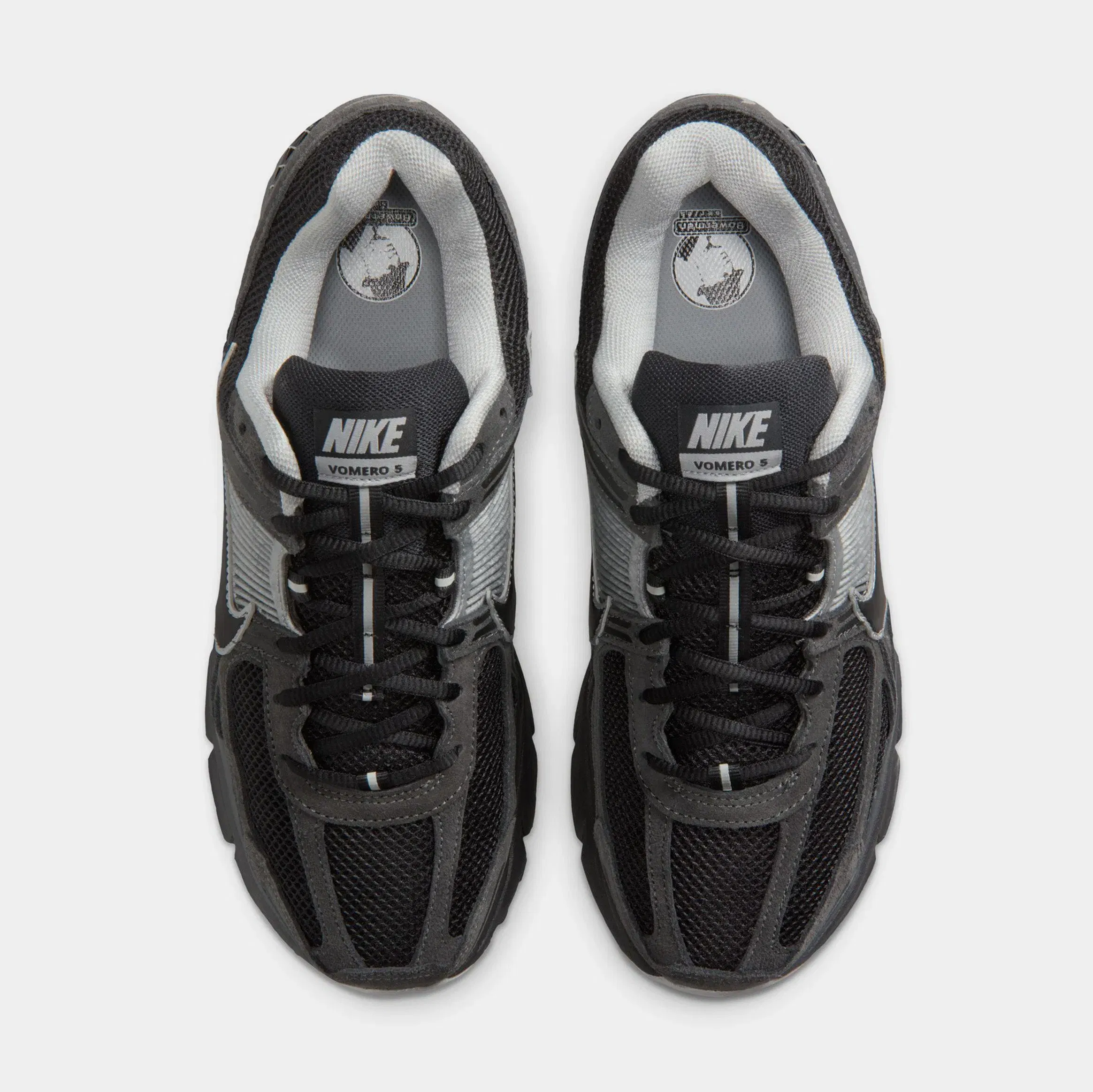 Nike Zoom Vomero 5 Mens Running Shoes (Anthracite/Black/Chrome/Flight Silver)