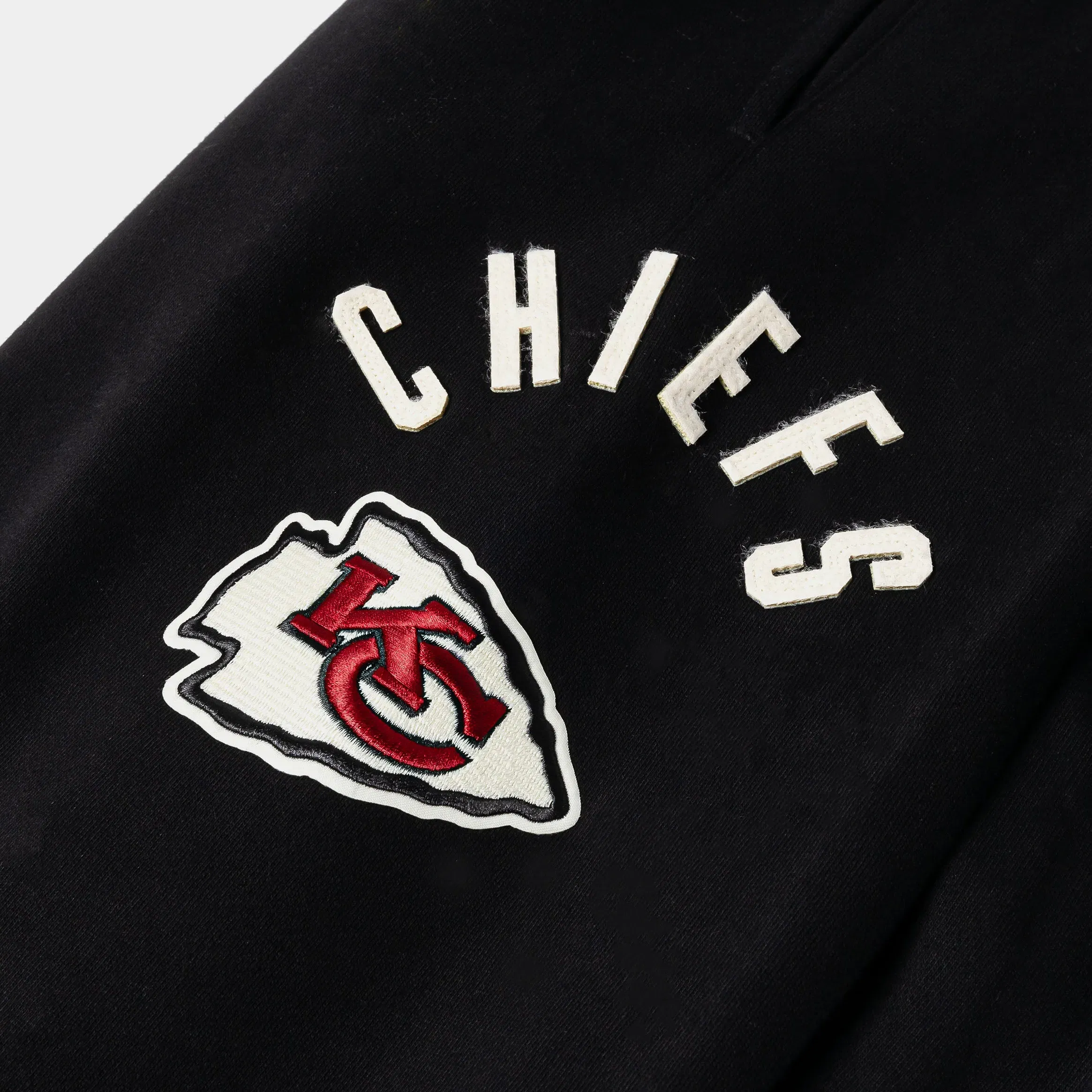 PRO STANDARD Kansas City Chiefs Original Fleece Mens Sweatpants (Black/White)