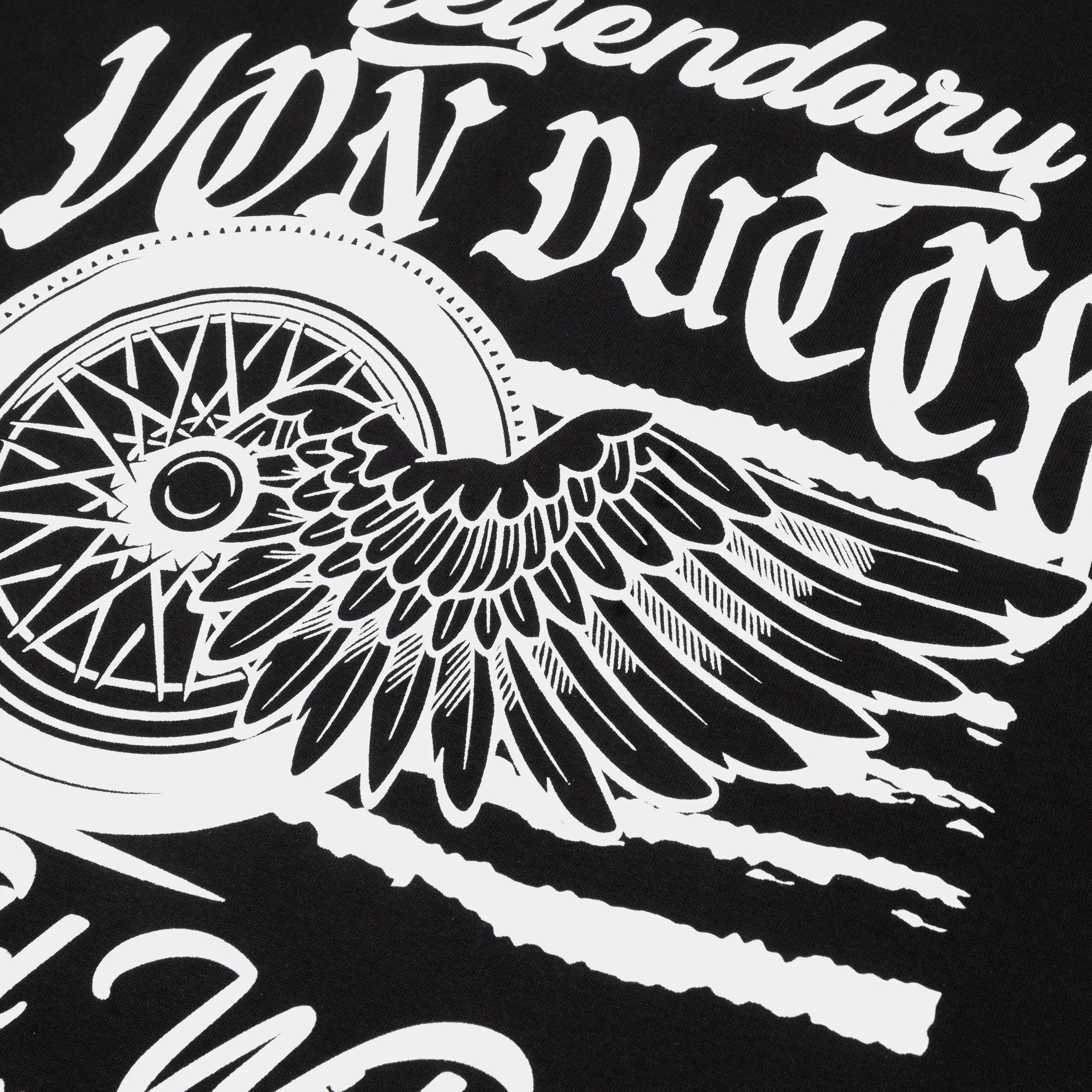 VON DUTCH Legendary Mens Short Sleeve Shirt (Black/White)