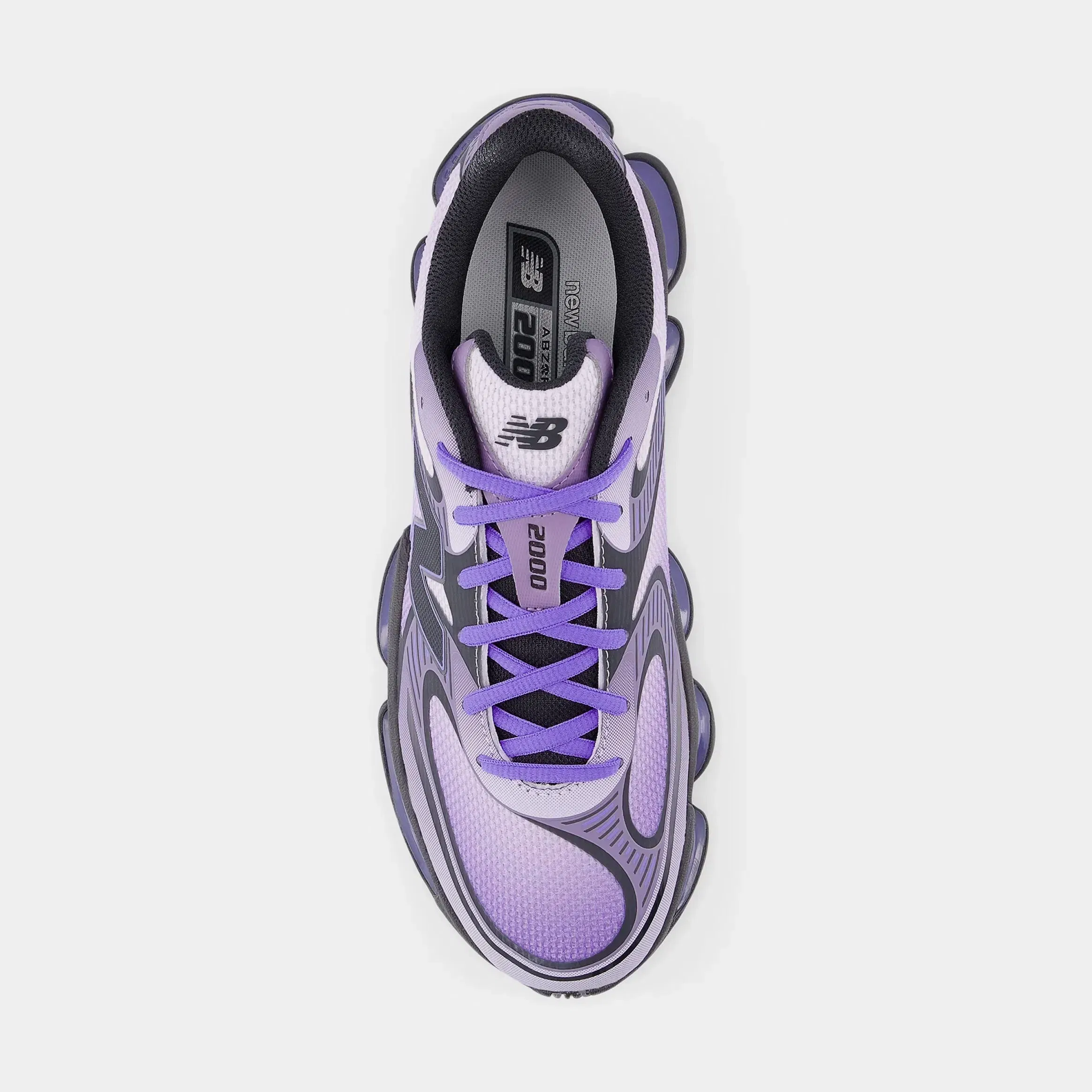 NEWBALANCE ABZORB 2000 Mens Running Shoes (Taro/Electric Indigo/Neptune Grey)