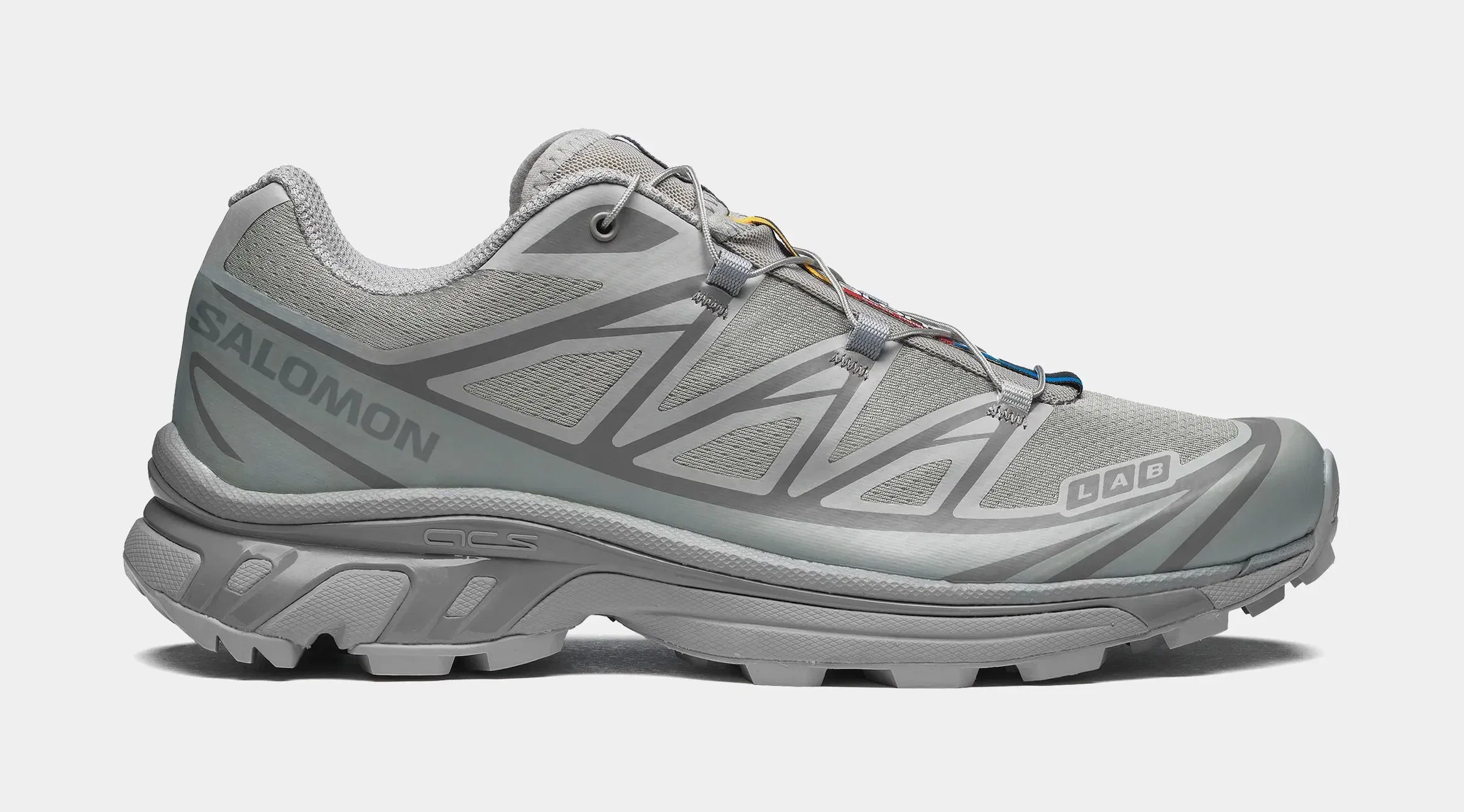 Salomon XT-6 Mens Running Shoes (Ghost Grey)
