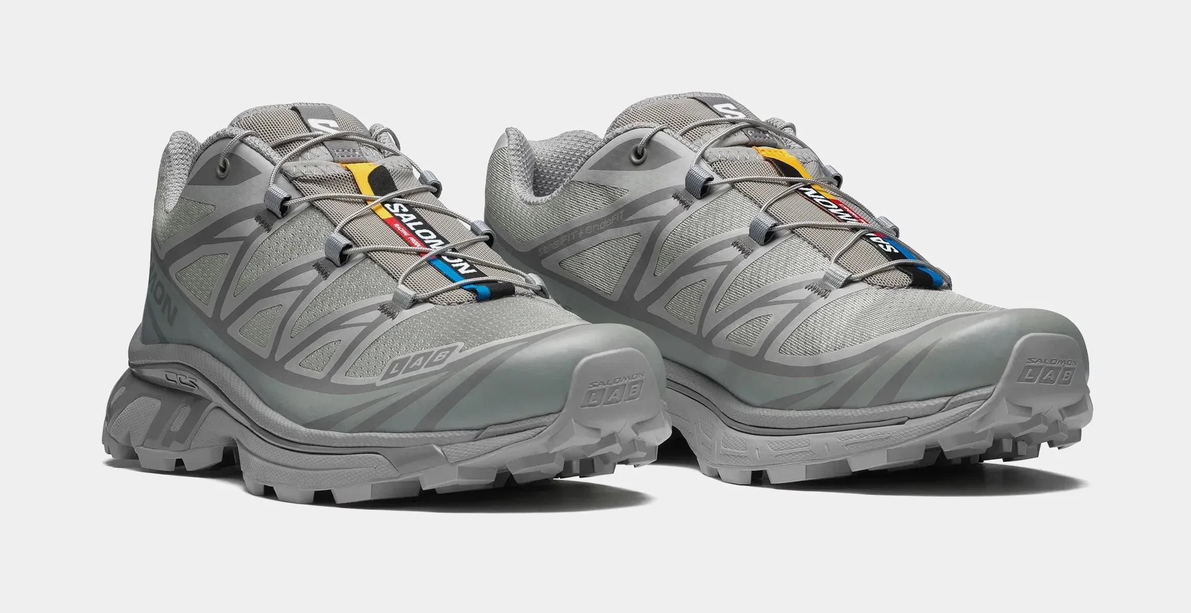 Salomon XT-6 Mens Running Shoes (Ghost Grey)