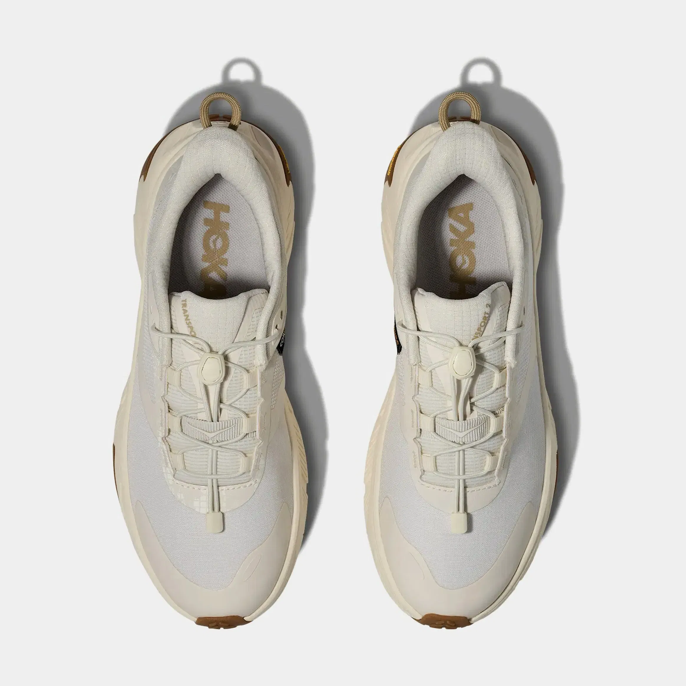 Hoka Transport 2 Womens Running Shoes (Alabaster/Alabaster)