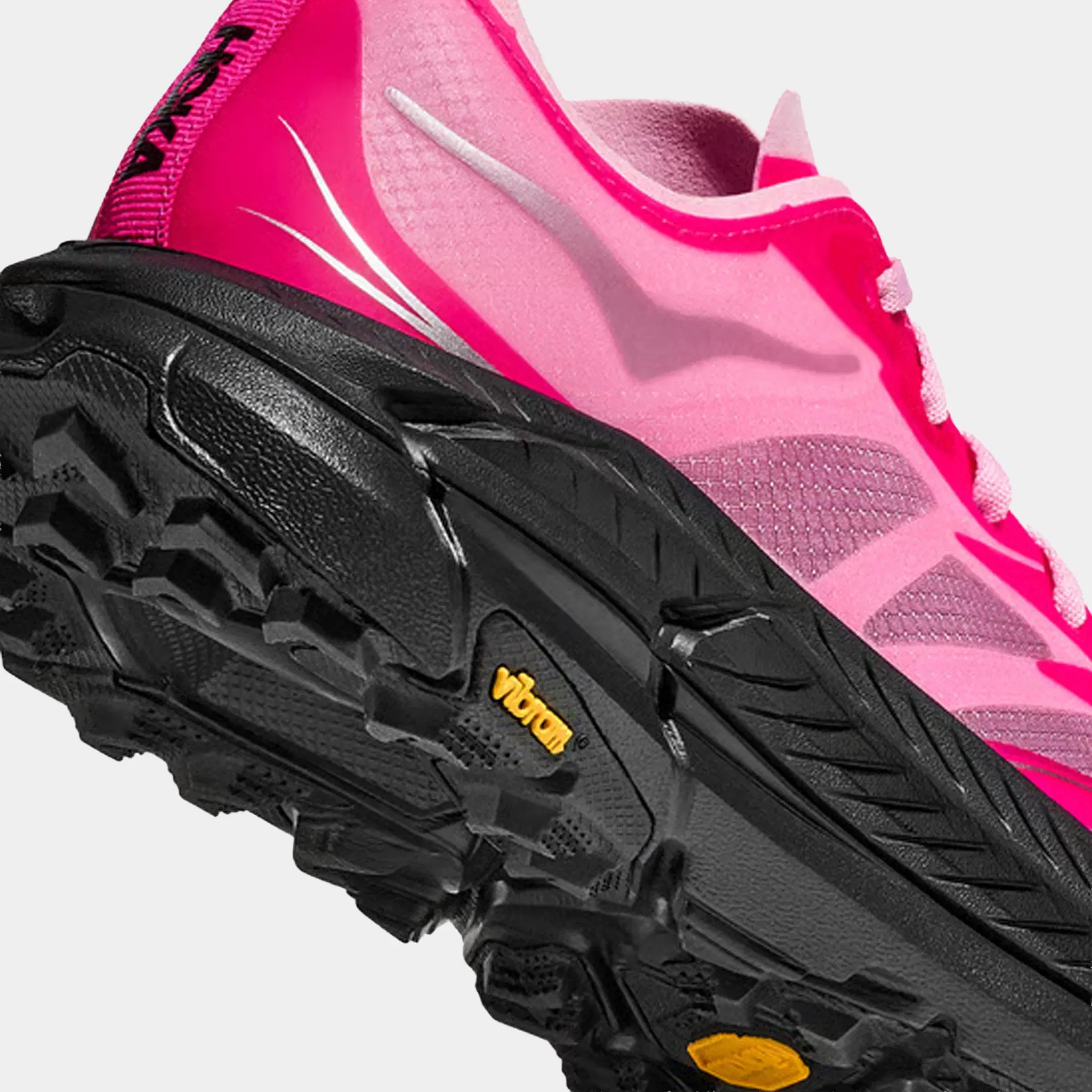 Hoka Mafate Speed 4 Lite Mens Running Shoes (Neon Dragonfruit/Black)