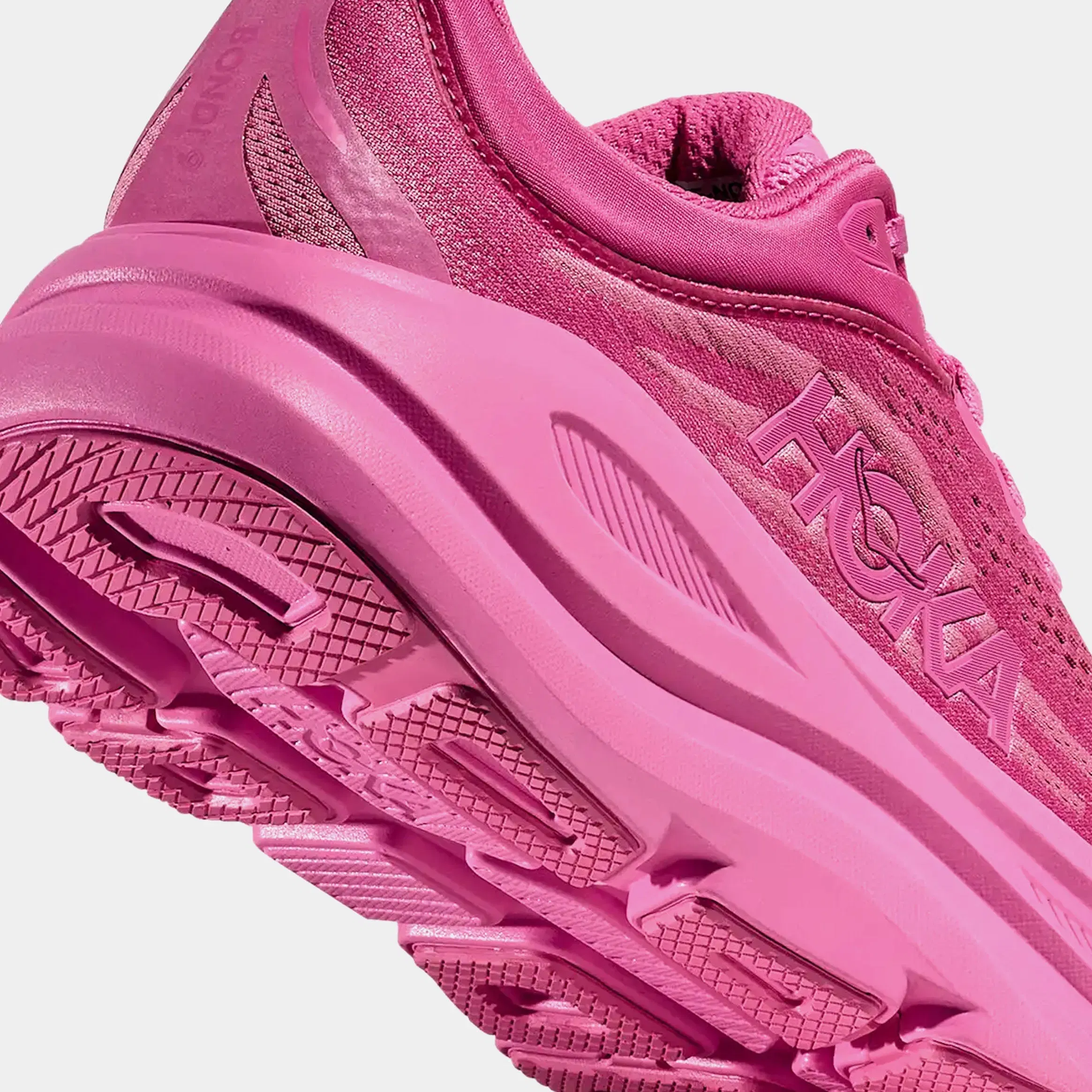 Hoka Bondi 9 Womens Running Shoes (Crabapple/Crabapple)