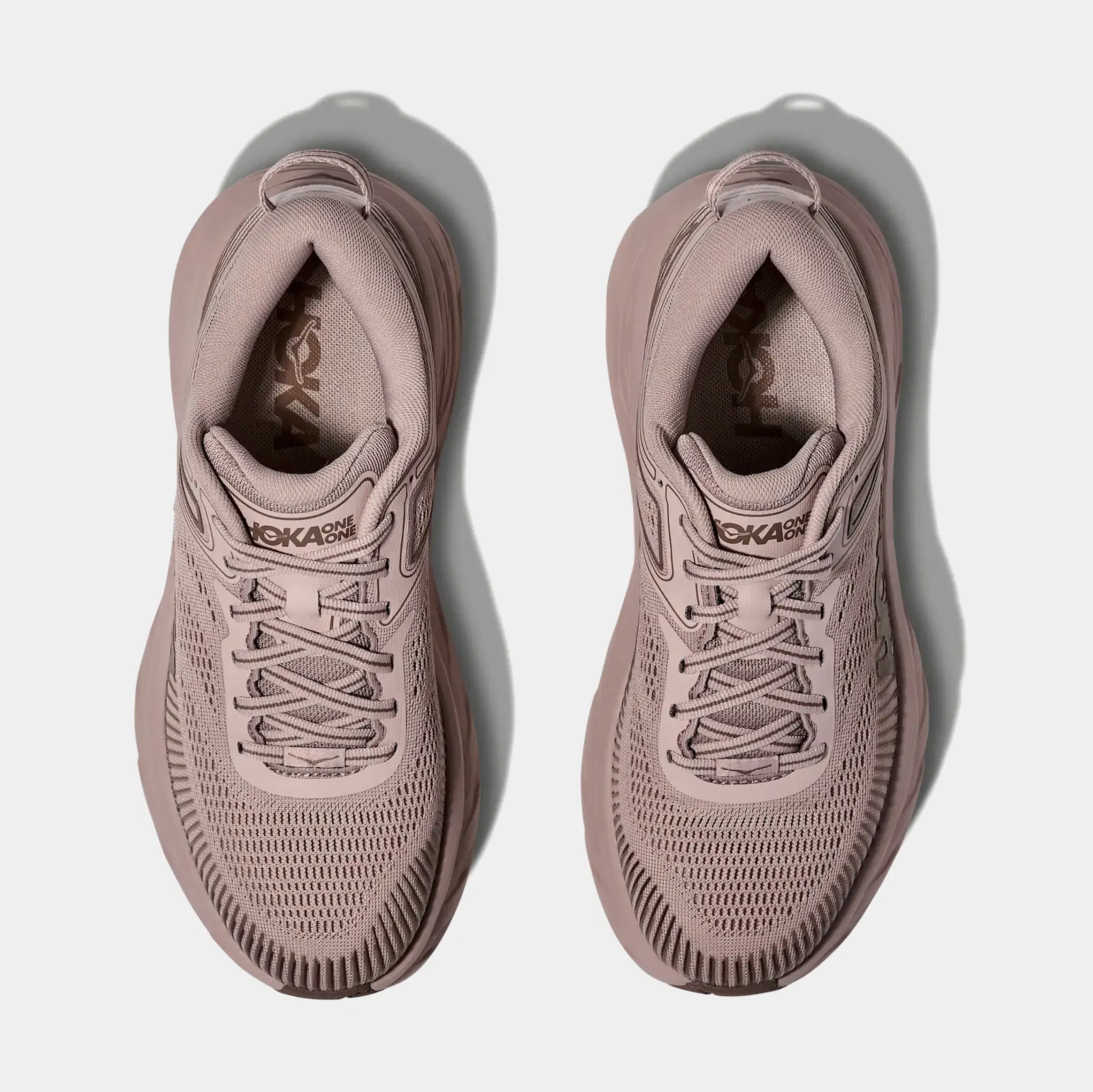 Hoka Bondi 7 Womens Running Shoes (Date Sugar/Date Syrup)