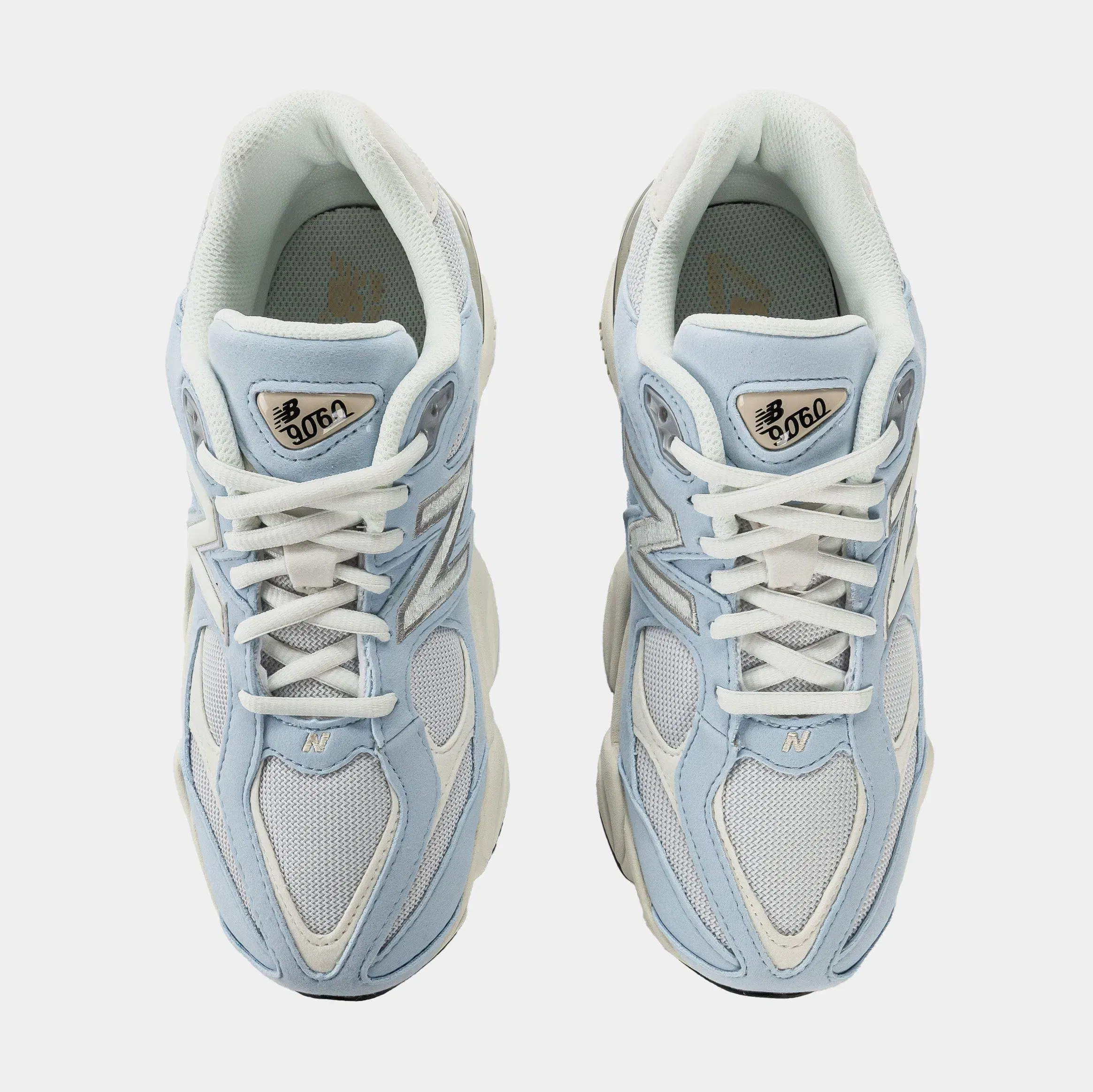 NEWBALANCE 9060 Grade School Running Shoes (Blue/White)
