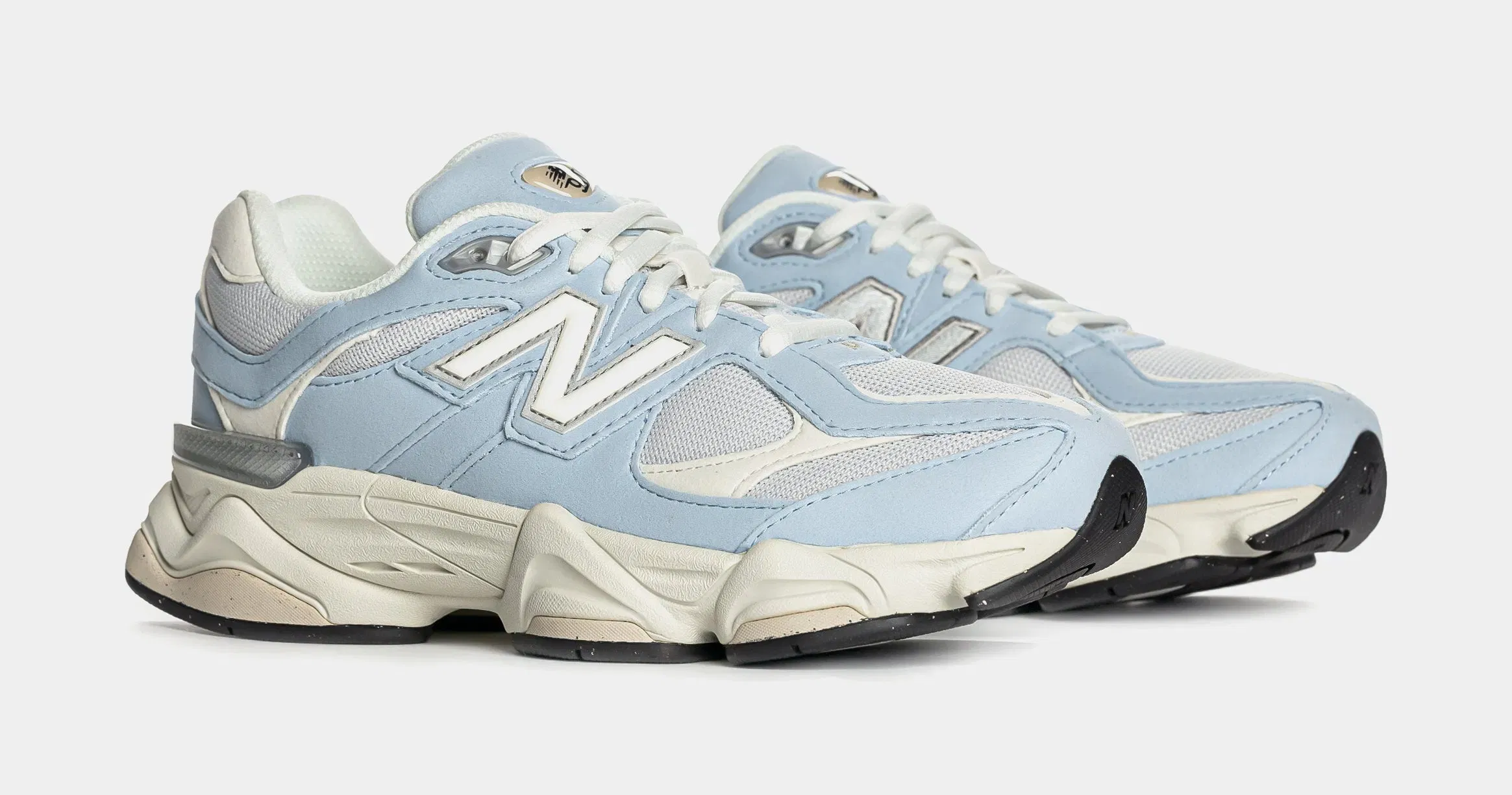 NEWBALANCE 9060 Grade School Running Shoes (Blue/White)