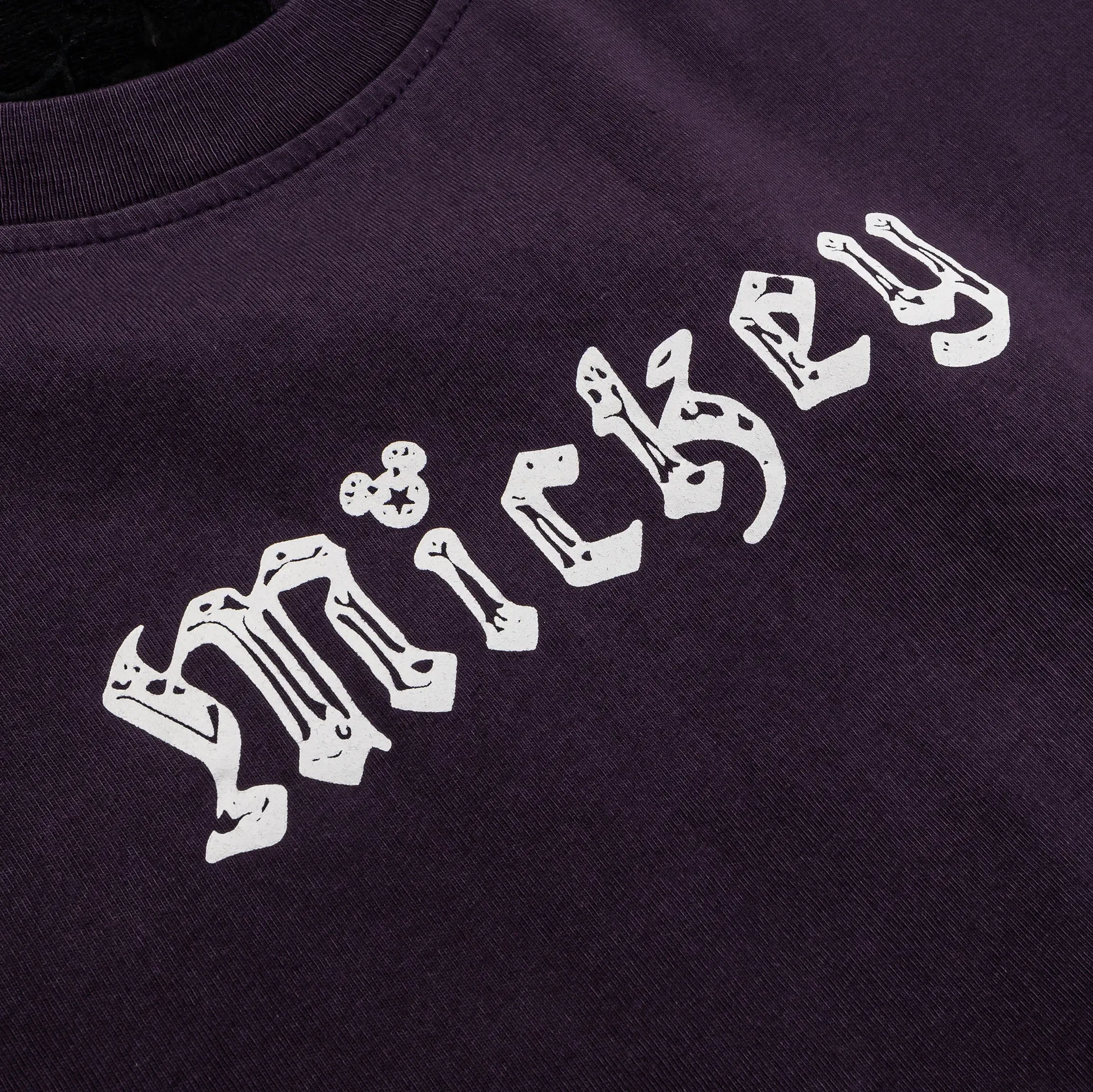 MICKEY X SP Disney Mickey Mouse Real Life By Shoe Palace Shadow Mens Short Sleeve Shirt (Purple/Black)