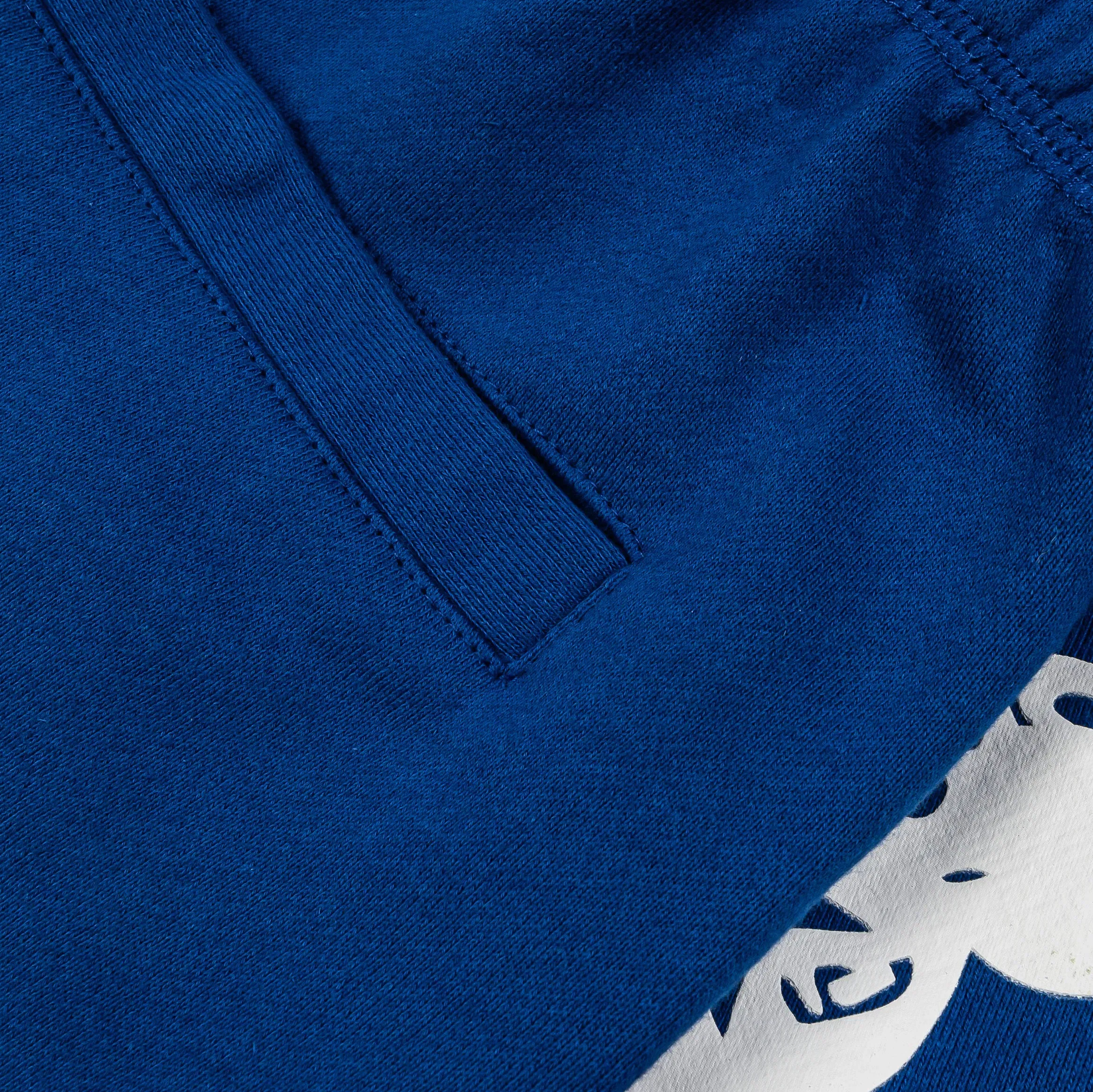 MICKEY X SP Disney Mickey Mouse Real Life By Shoe Palace Star Long Fleece Mens Shorts (Blue/White)