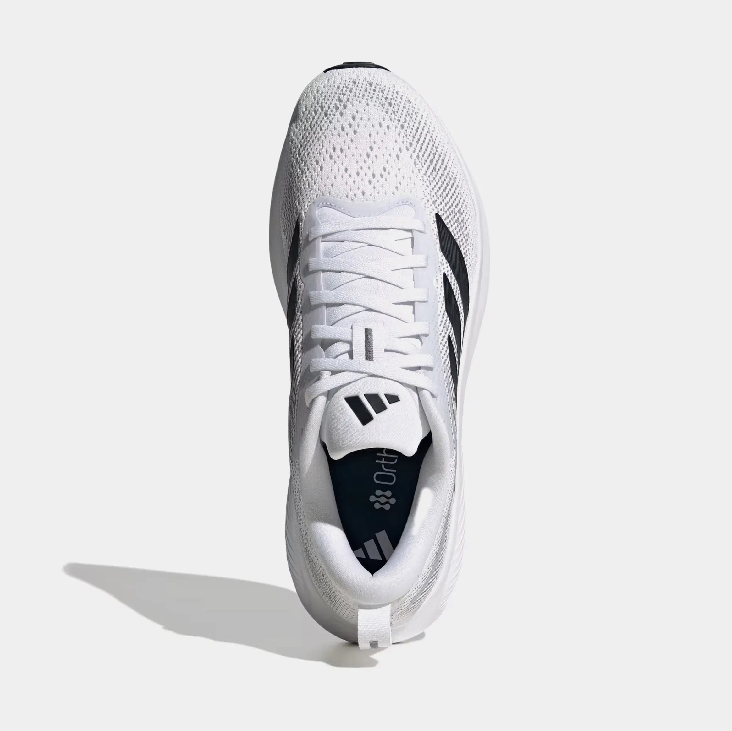 adidas Response Pace Mens Running Shoes (Cloud White/Core Black/Grey Three)