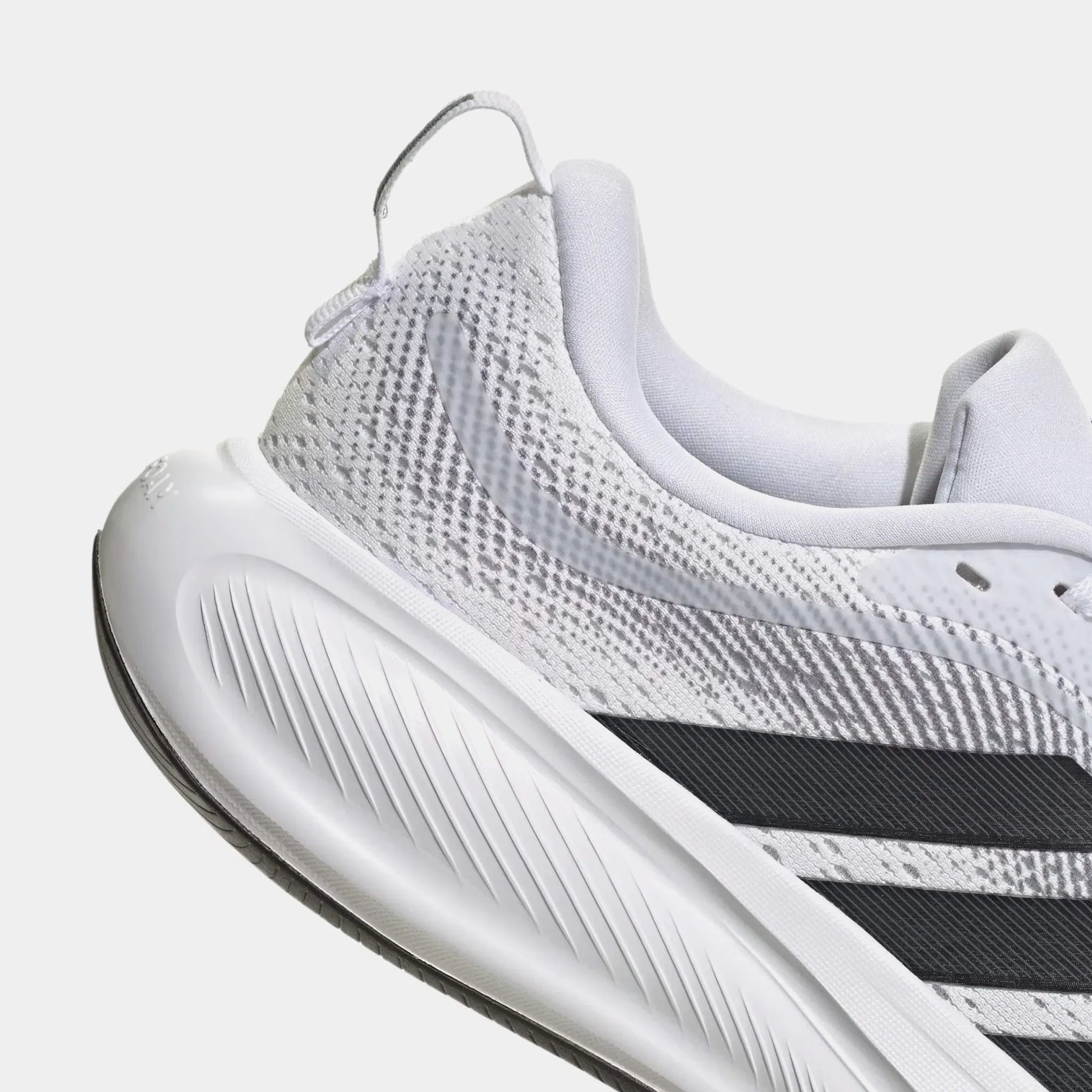 adidas Response Pace Mens Running Shoes (Cloud White/Core Black/Grey Three)