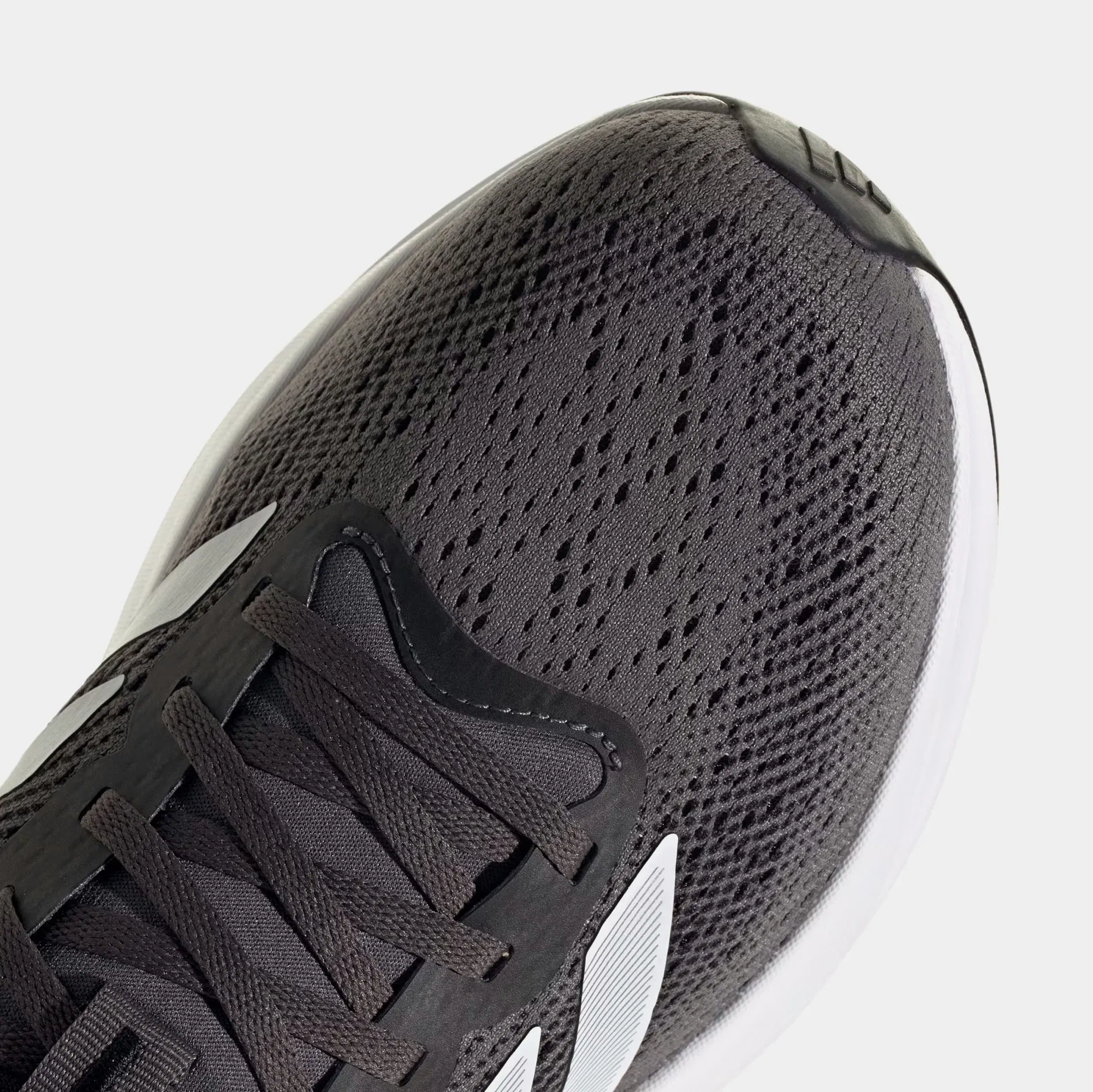 adidas Response Pace Mens Running Shoes (Core Black/Cloud White/Matte Silver)