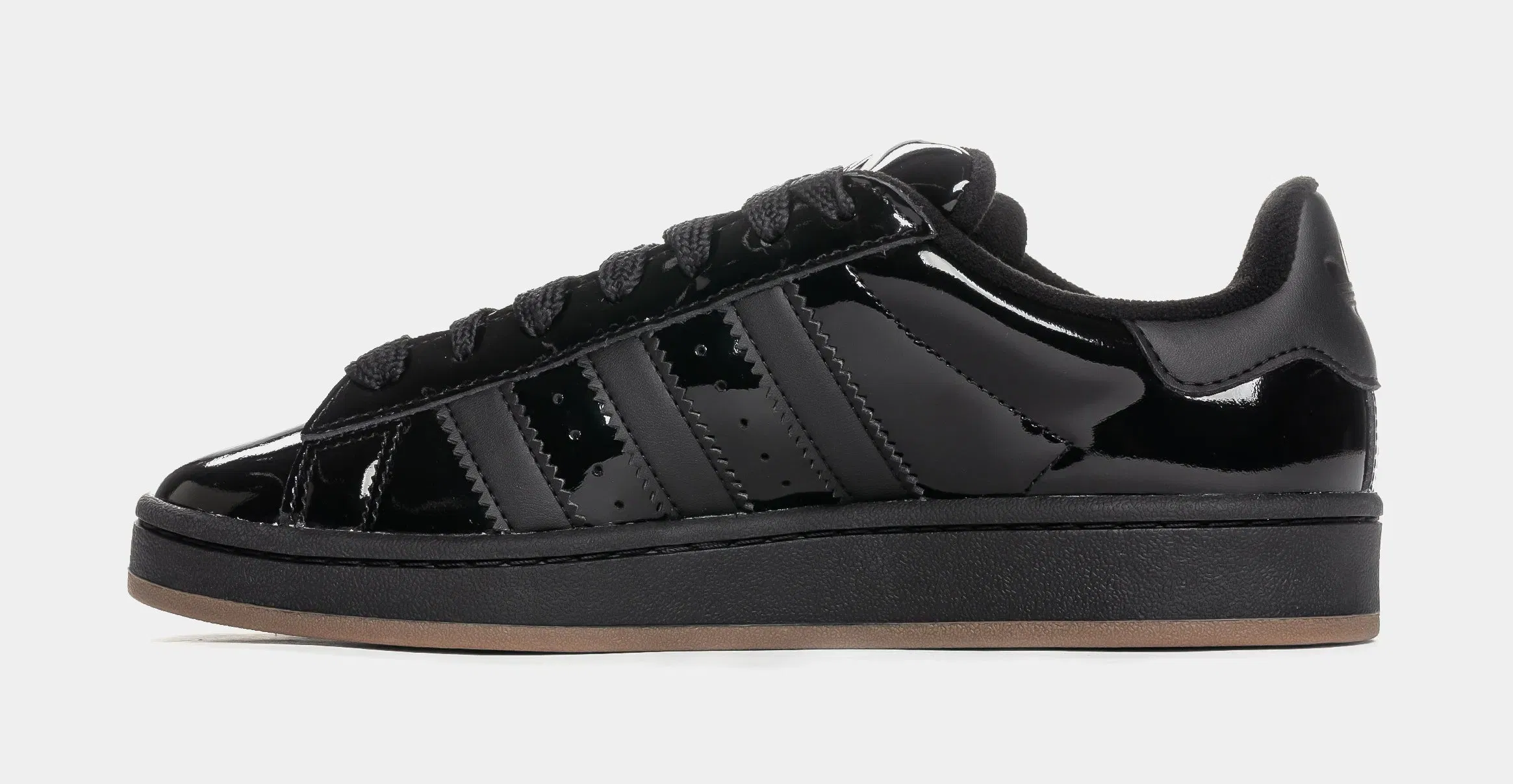 adidas Campus 00s Patent Leather Mens Lifestyle Shoes (Core Black/Core Black)