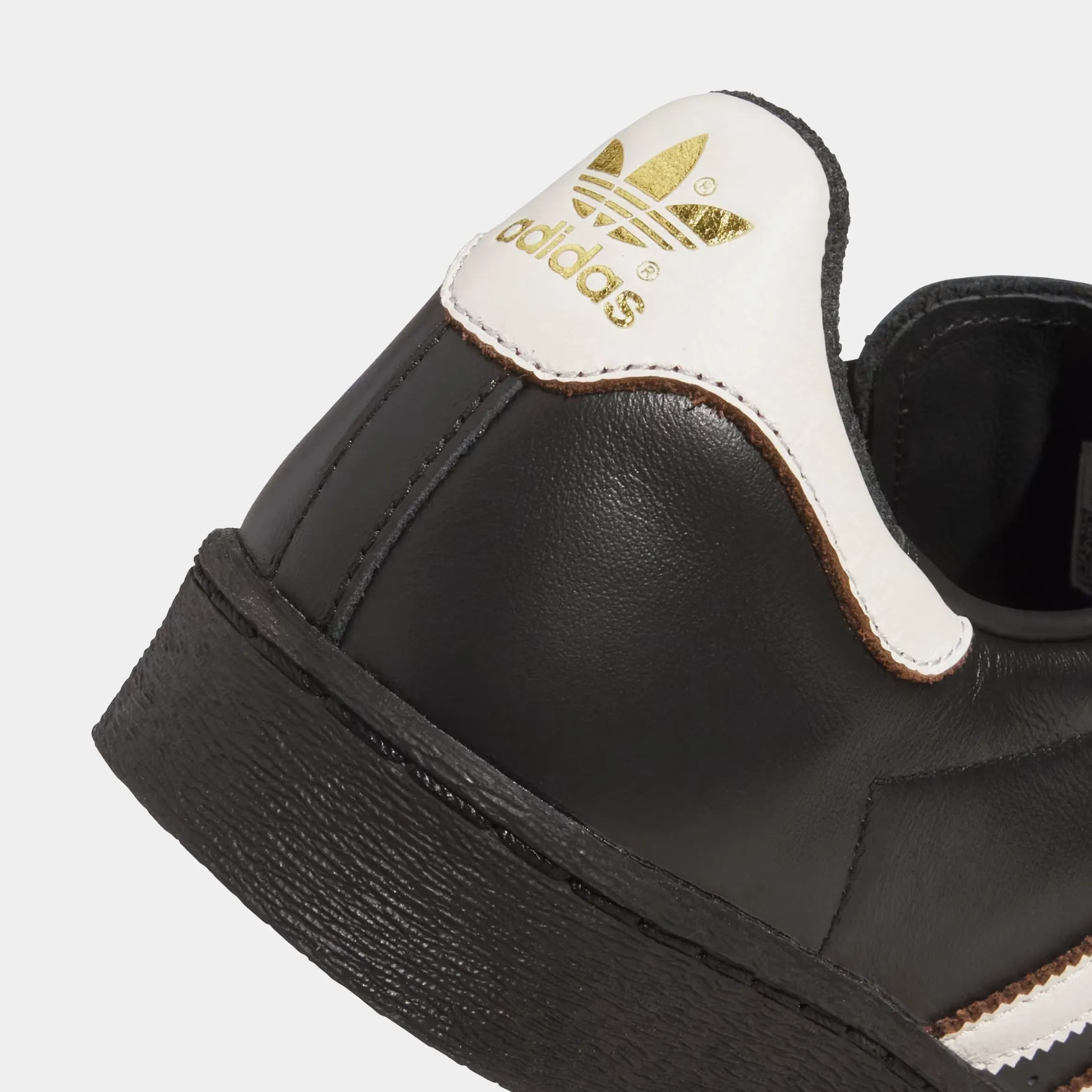 adidas Jabbar Lo Trainers Mens Lifestyle Shoes (Core Black/Off White/Gold Metallic)