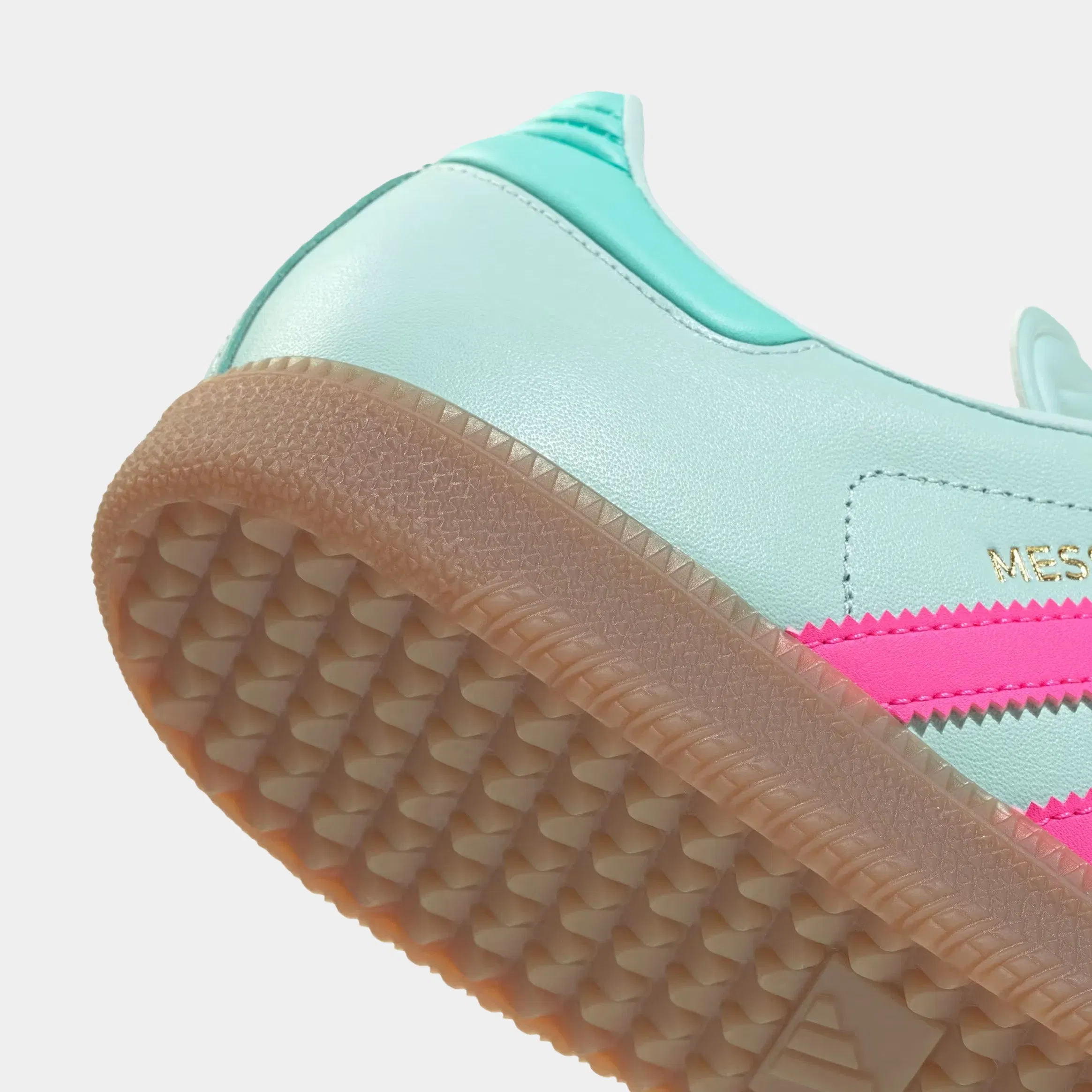 adidas Samba Messi Mens Lifestyle Shoes (Halo Mint/Lucid Pink/Gum)