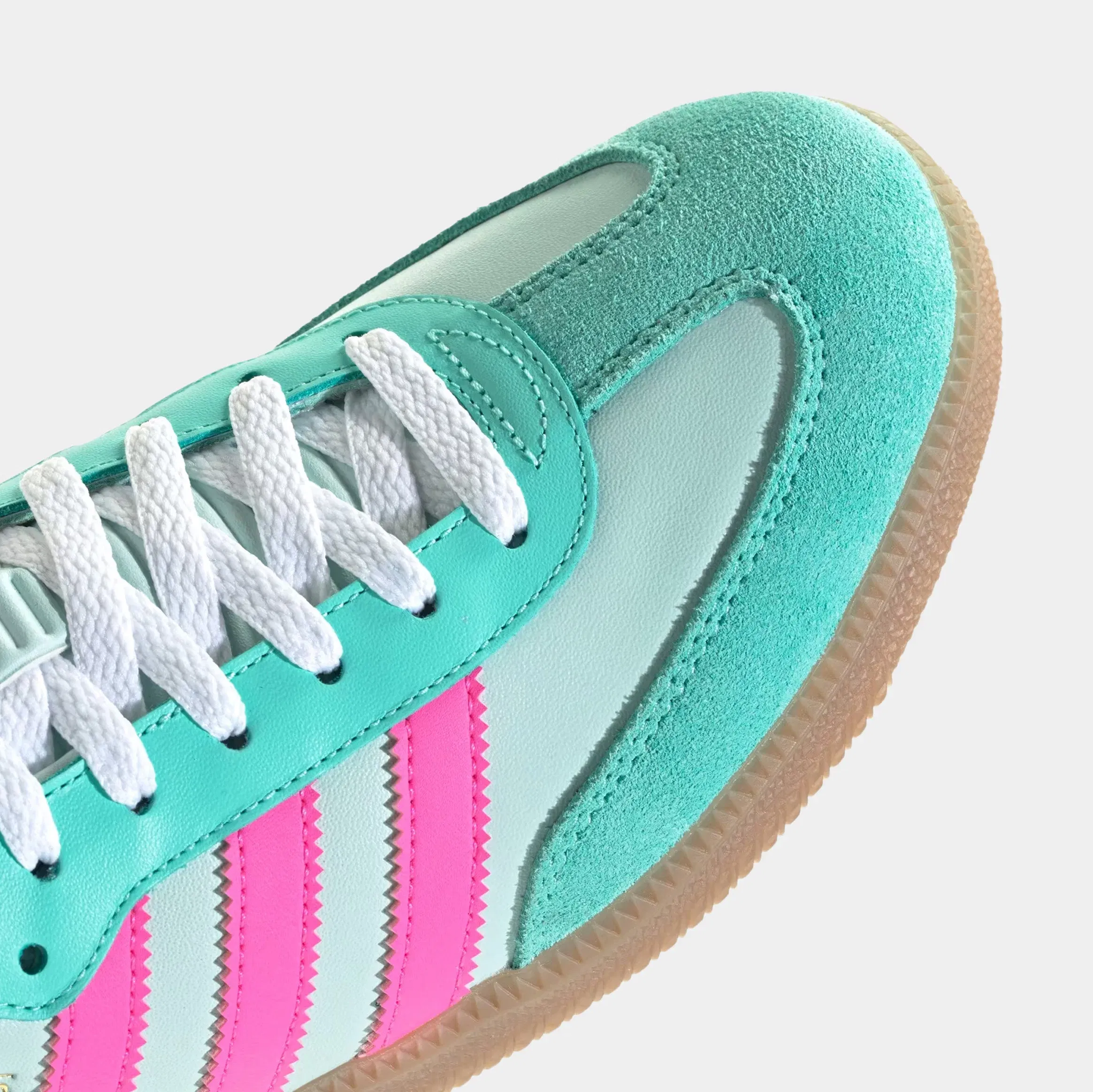 adidas Samba Messi Mens Lifestyle Shoes (Halo Mint/Lucid Pink/Gum)