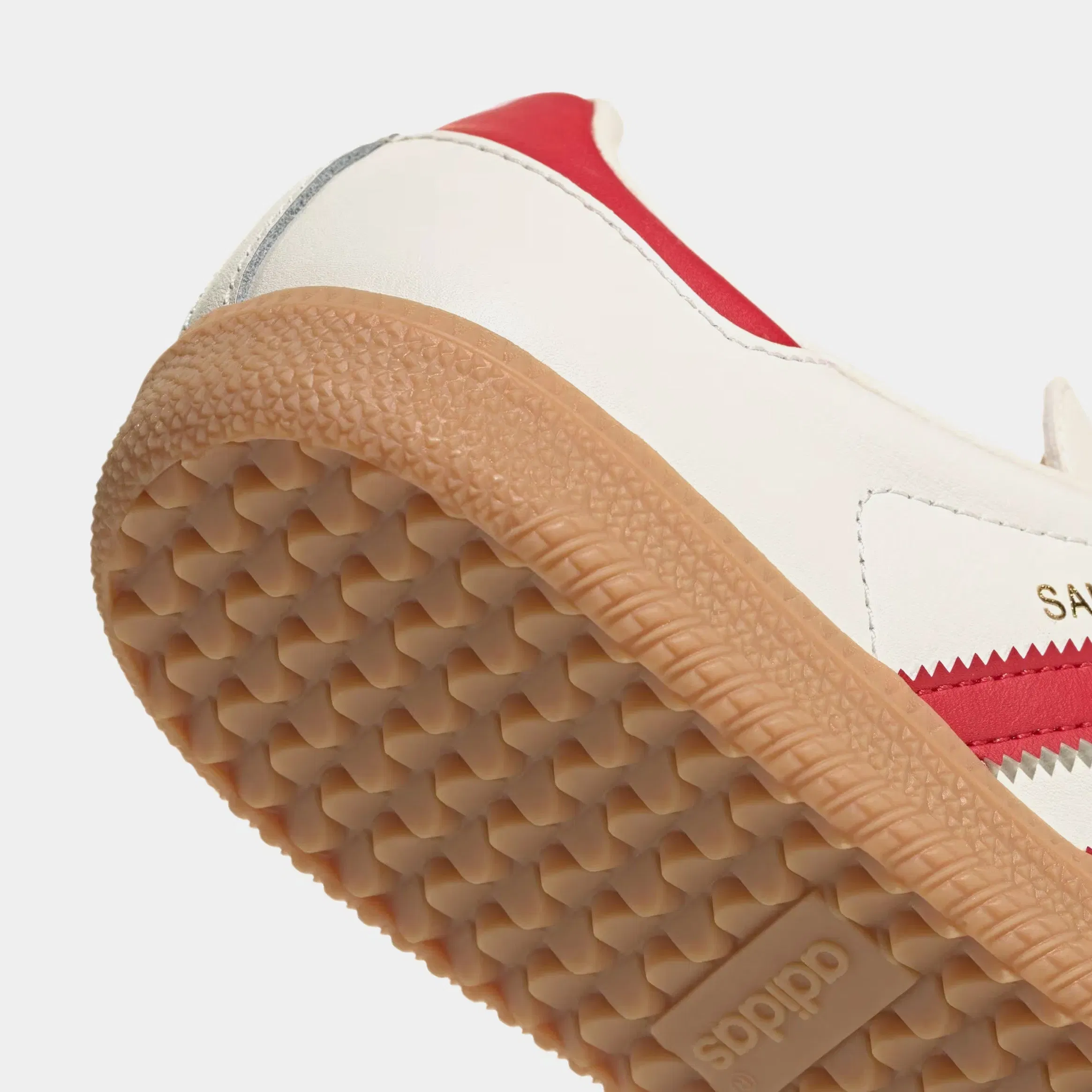 adidas Samba OG Valentines Day Grade School Lifestyle Shoes (Cream White/Better Sarlet/Gum)
