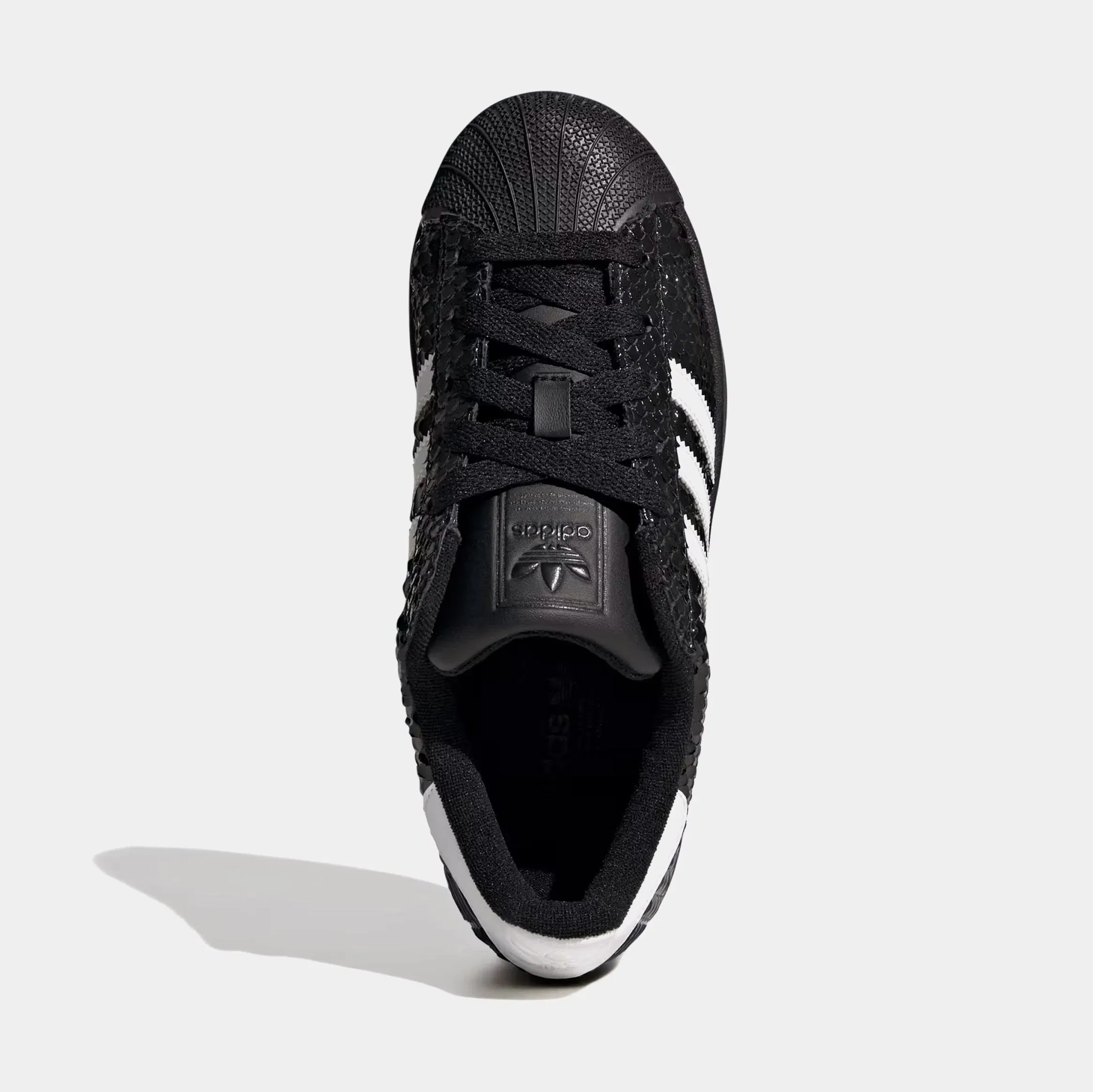 adidas Superstar II Womens Lifestyle Shoes (Core Black/White/Core Black)