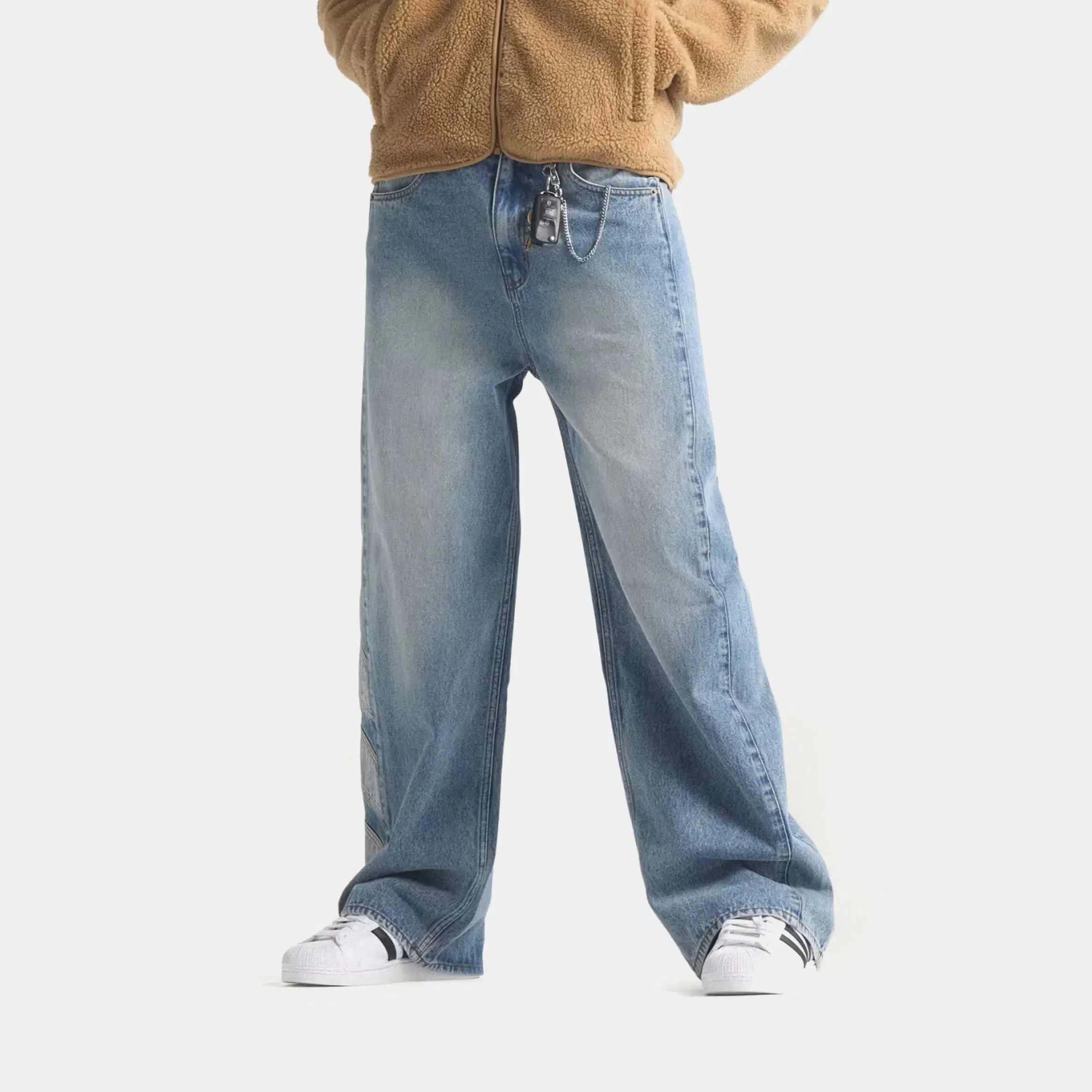 adidas Denim Mens Pants (Indigo Denim)