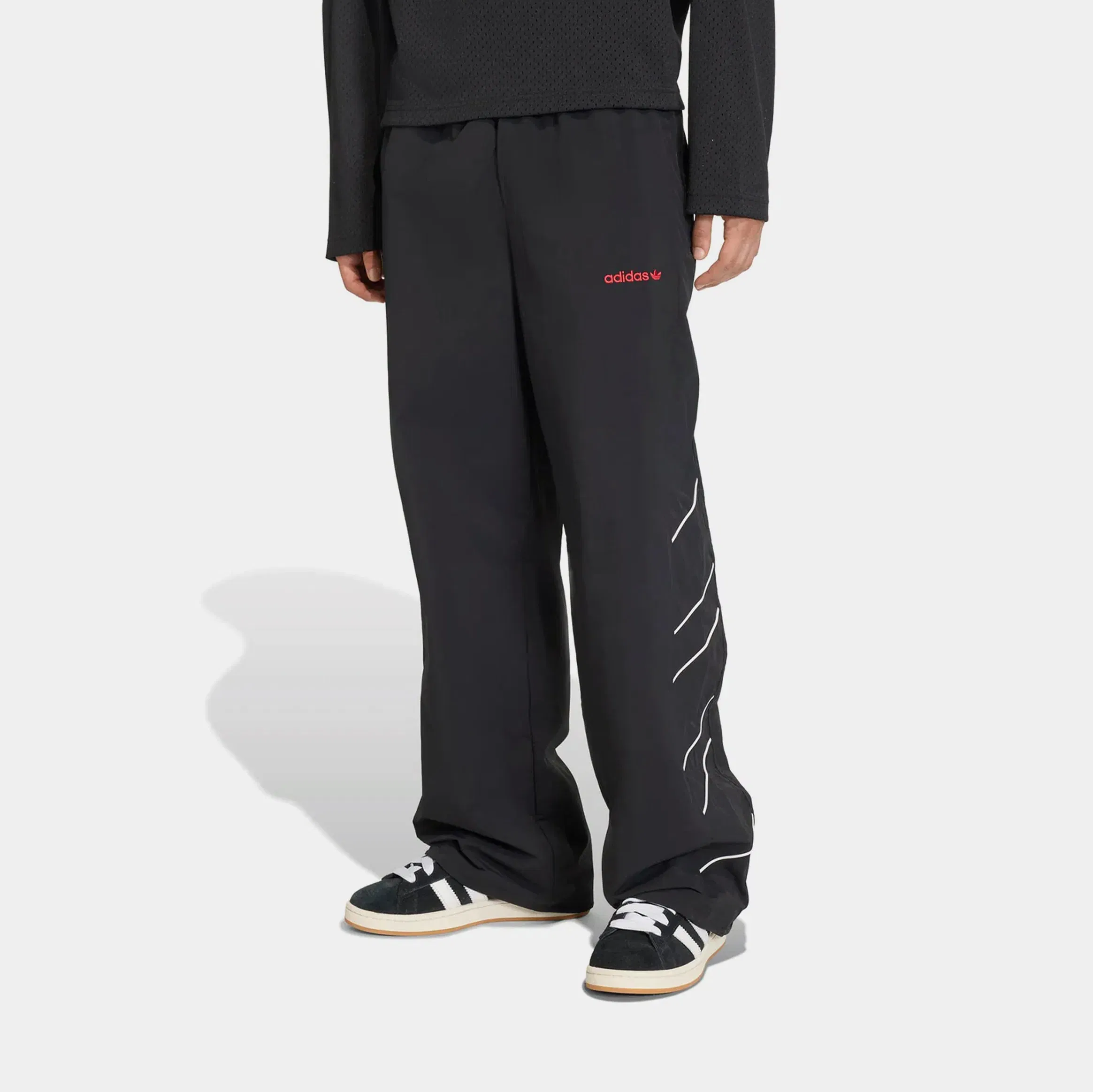 adidas Cutline Track Mens Pants (Black)