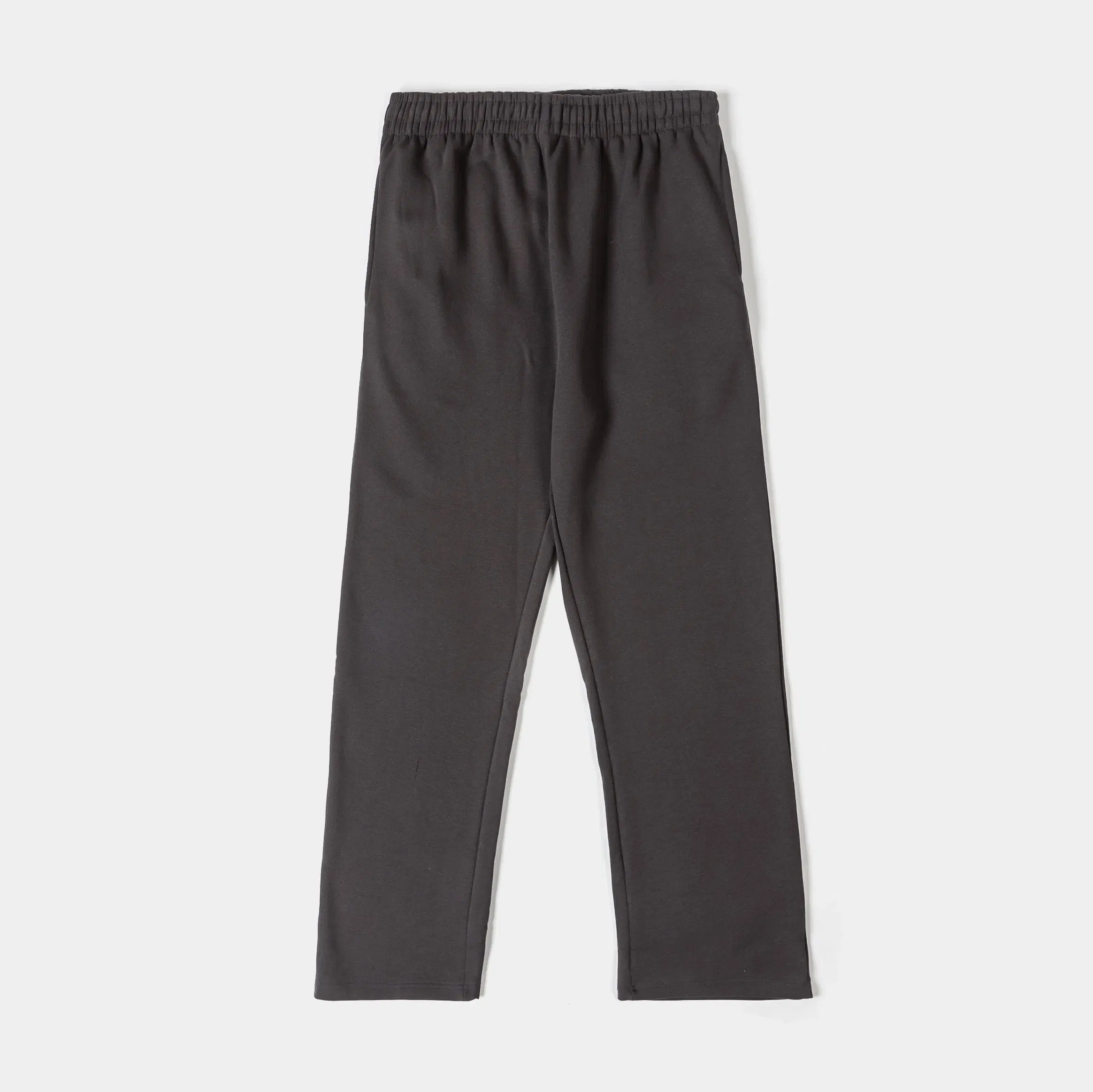 MAISON ARTICLE Wide Leg Fleece Mens Pants (Grey)