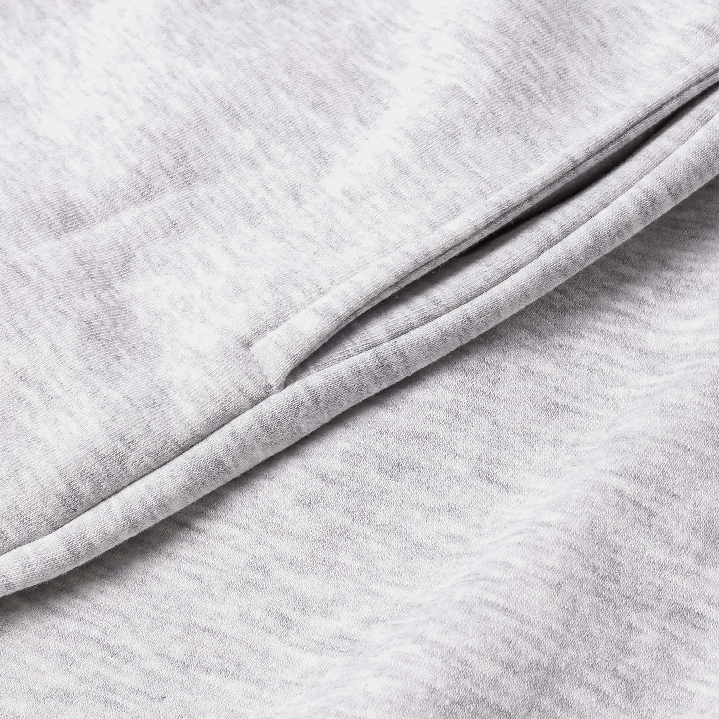 MAISON ARTICLE Wide Leg Fleece Mens Pants (Light Grey)