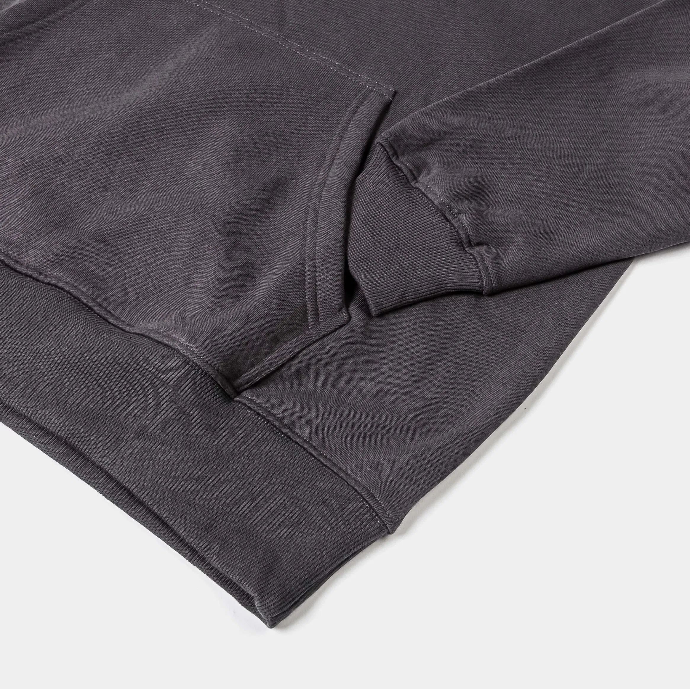 MAISON ARTICLE Pullover Fleece Mens Hoodie (Grey)