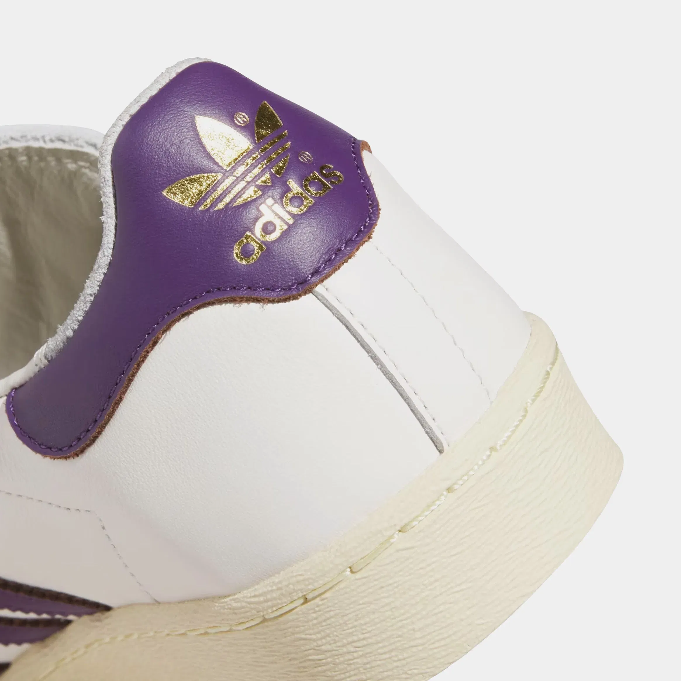 adidas Jabbar Lo Trainers Mens Lifestyle Shoes (Off White/Violet/Warm Vanilla)