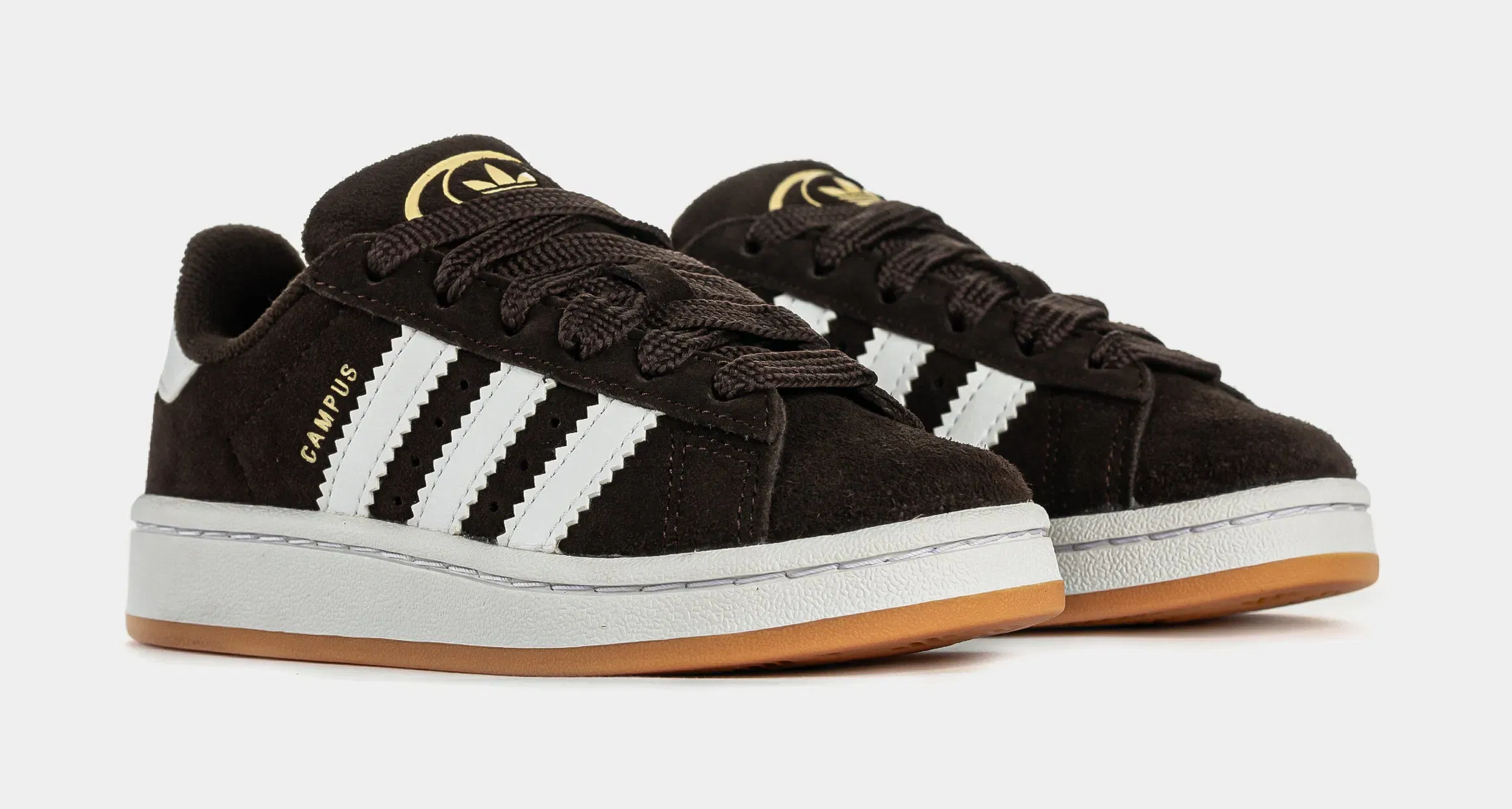 adidas Campus 00s Preschool Lifestyle Shoes (Aurora Coffee/Footwear White/Gum)