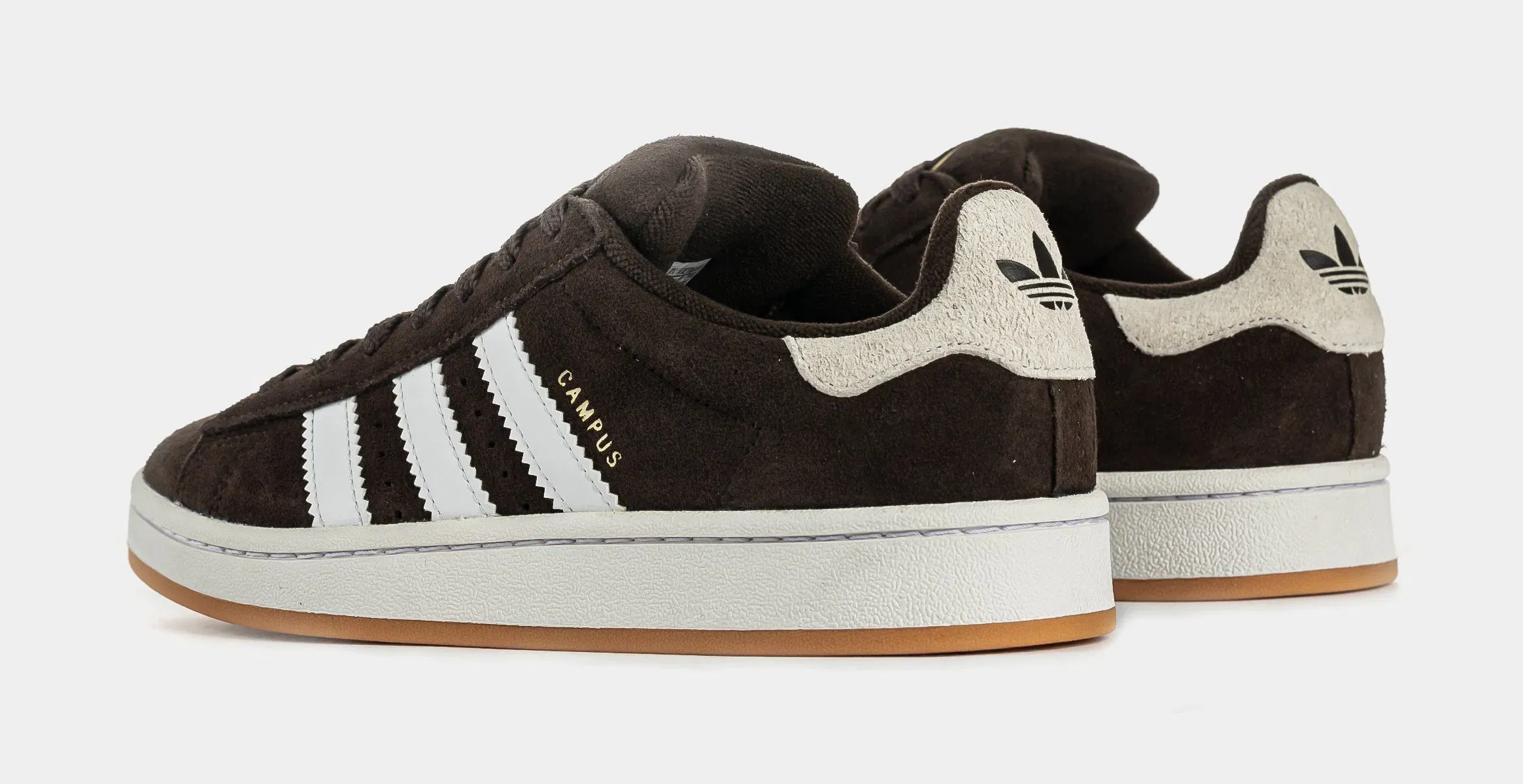 adidas Campus 00s Grade School Lifestyle Shoes (Aurora Coffee/Footwear White/Gum)