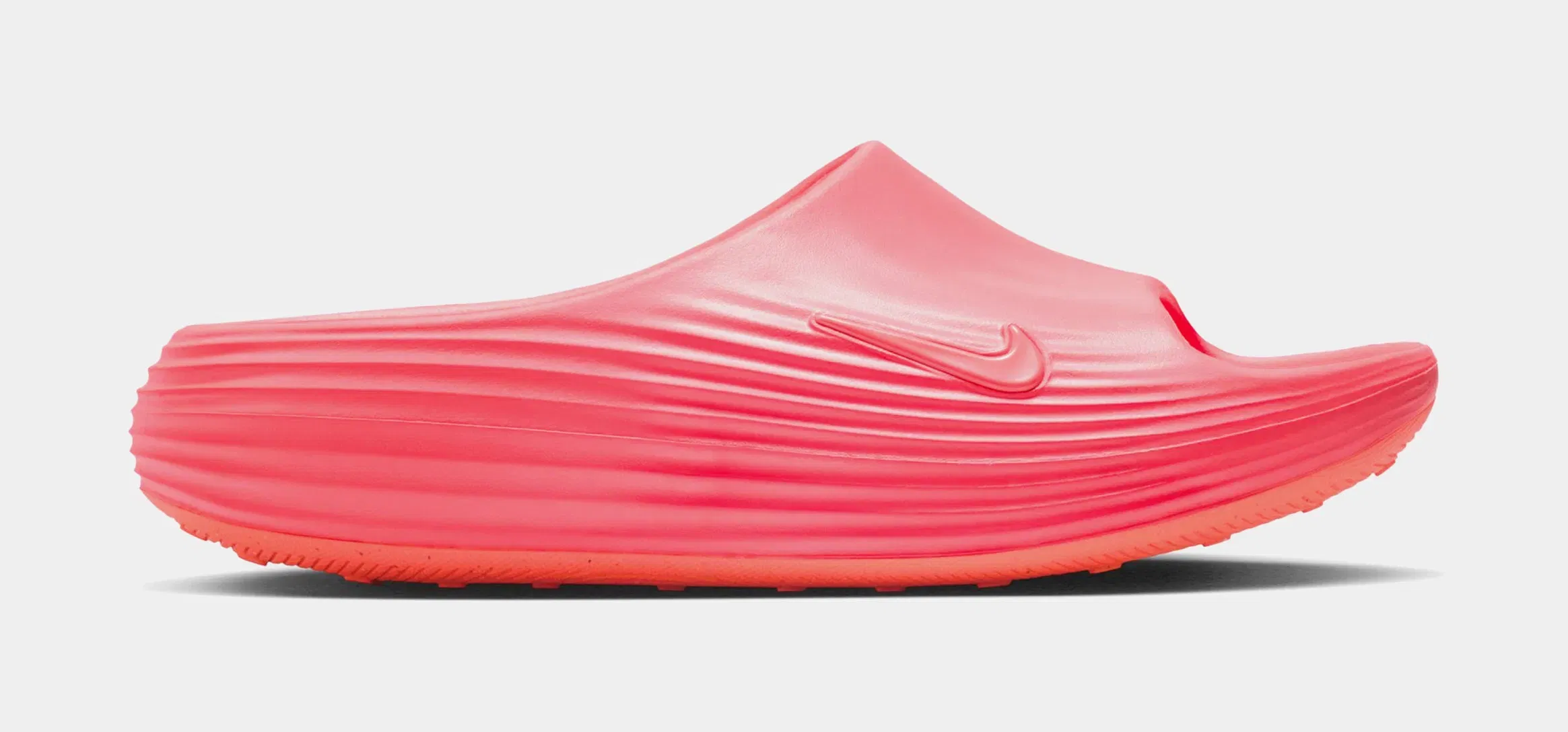 Nike ReactX Rejuven8 Slide Womens Sandals (Hot Lava/Hot Lava)