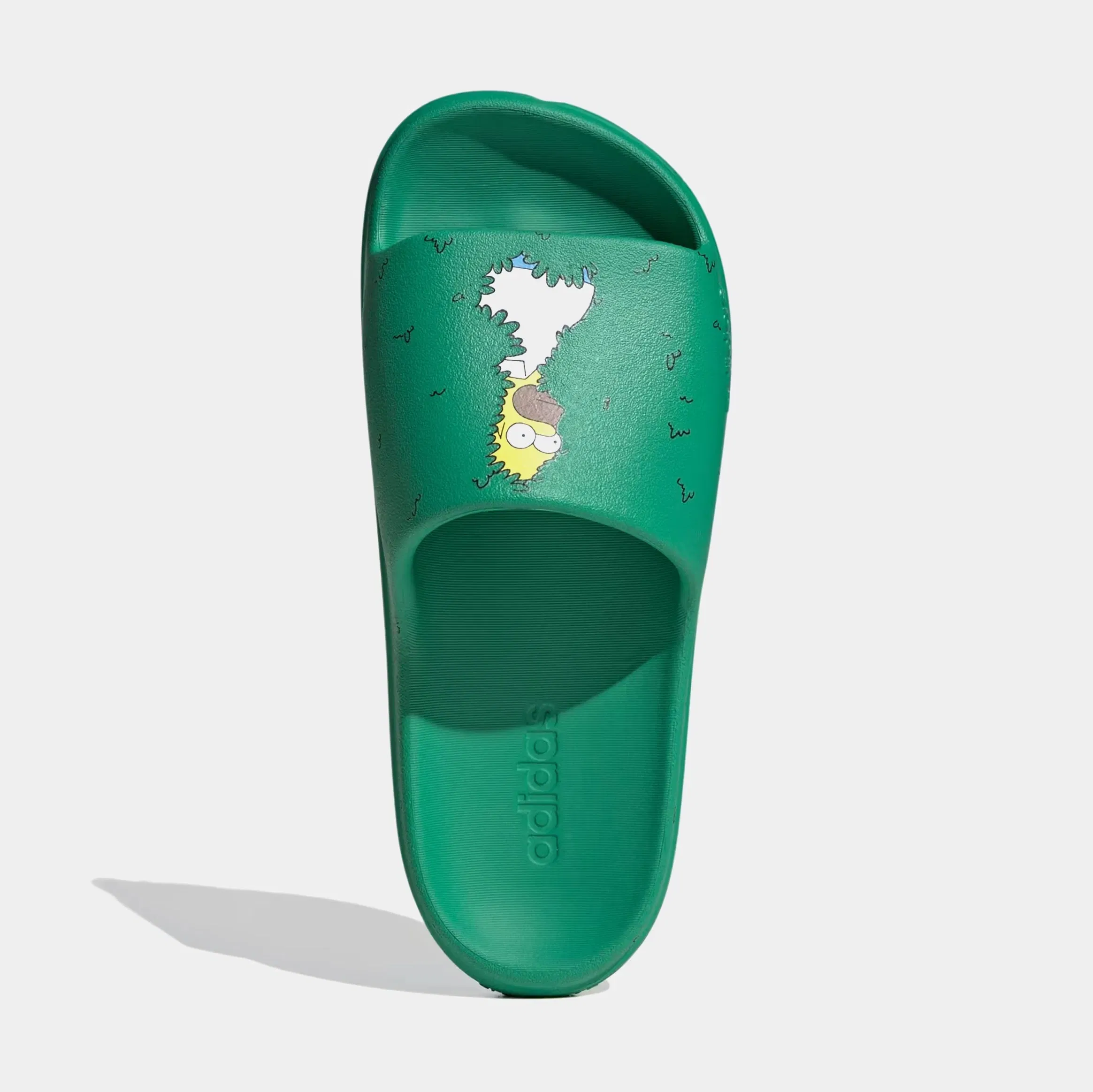 adidas The Simpsons Adilette Lumia Slide Mens Sandals (Court Green/Core Black/Cloud White)