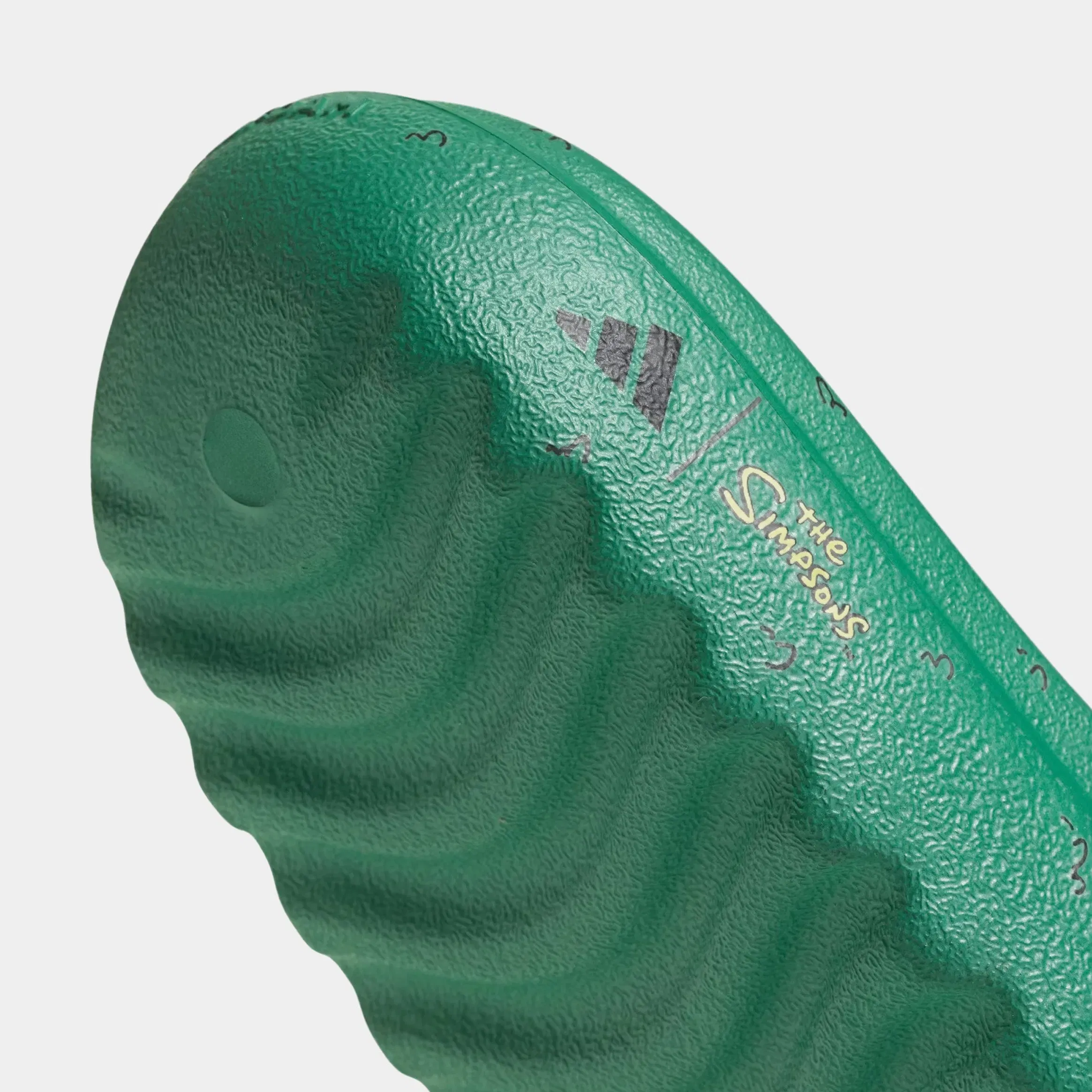 adidas The Simpsons Adilette Lumia Slide Mens Sandals (Court Green/Core Black/Cloud White)