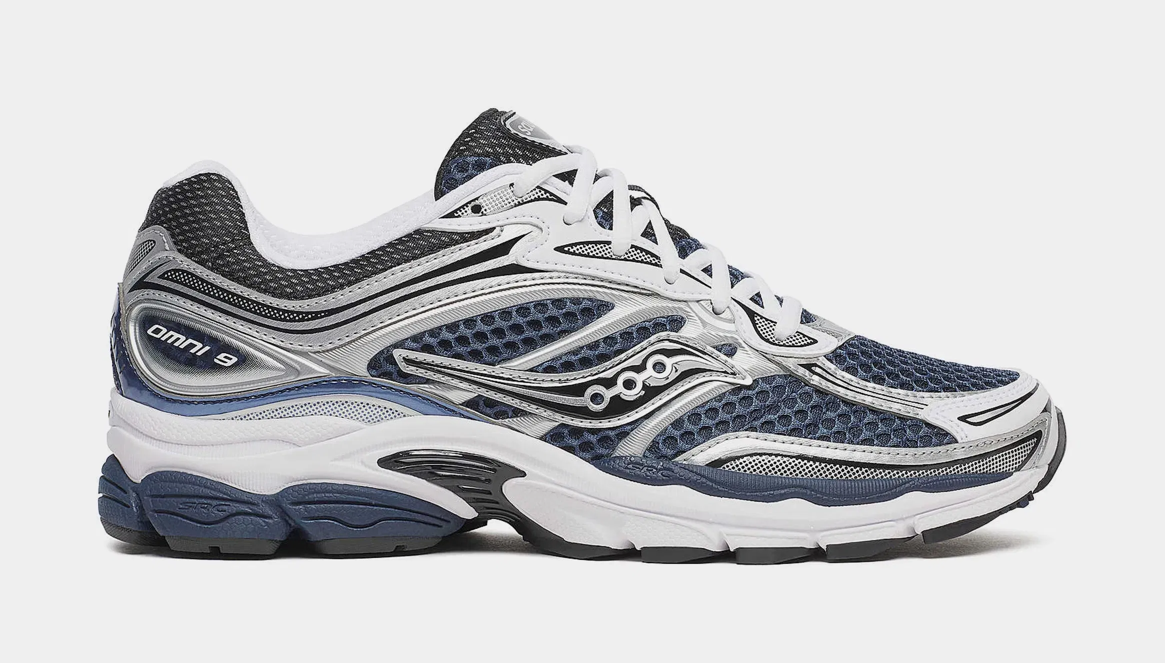 Saucony Progrid Omni 9 Mens Running Shoes (Deep Navy)